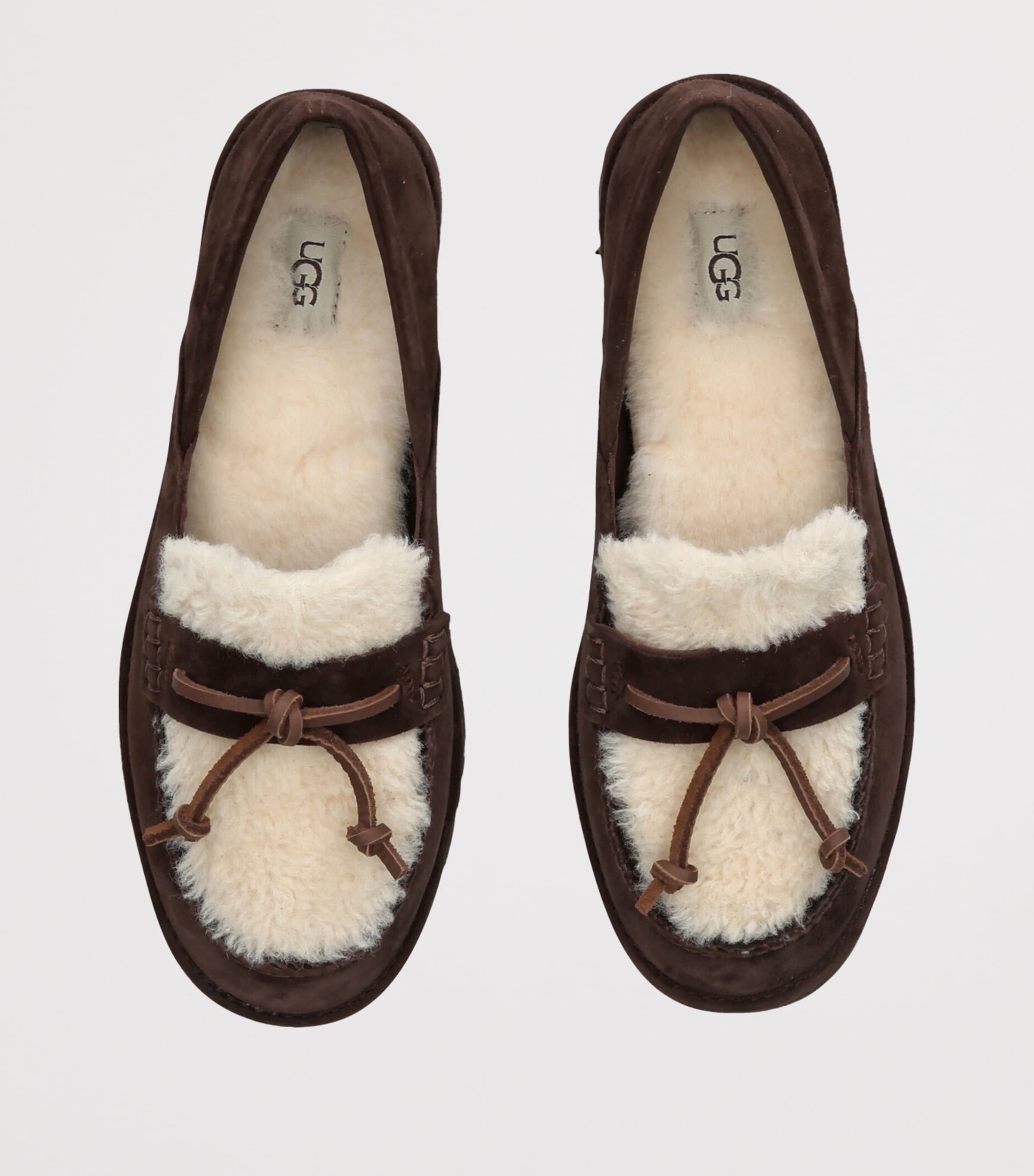 UGG Suede Zora Loafers Dark Brown Image 3