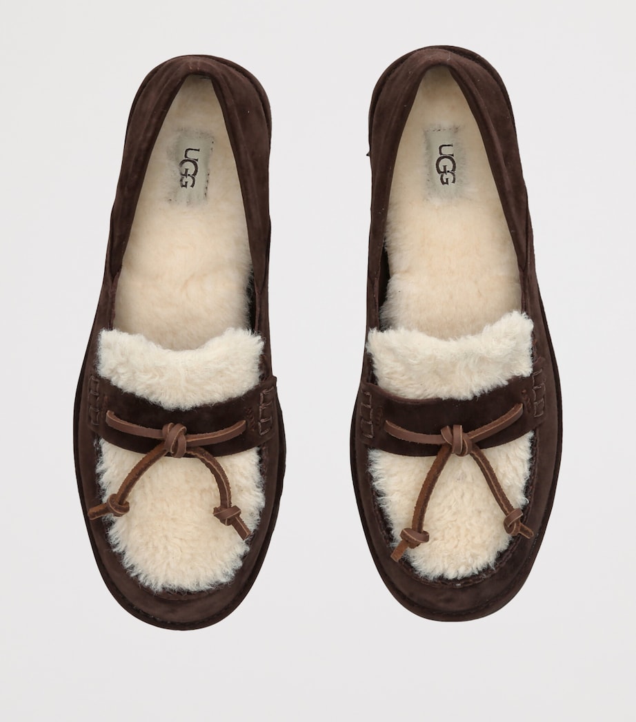 UGG Suede Zora Loafers Dark Brown Image 3