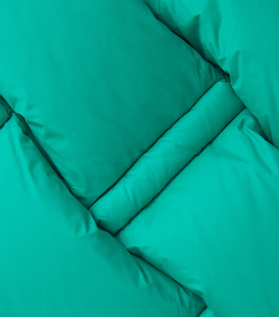 3D Down-Filled Puffer Gilet GREEN Image 5