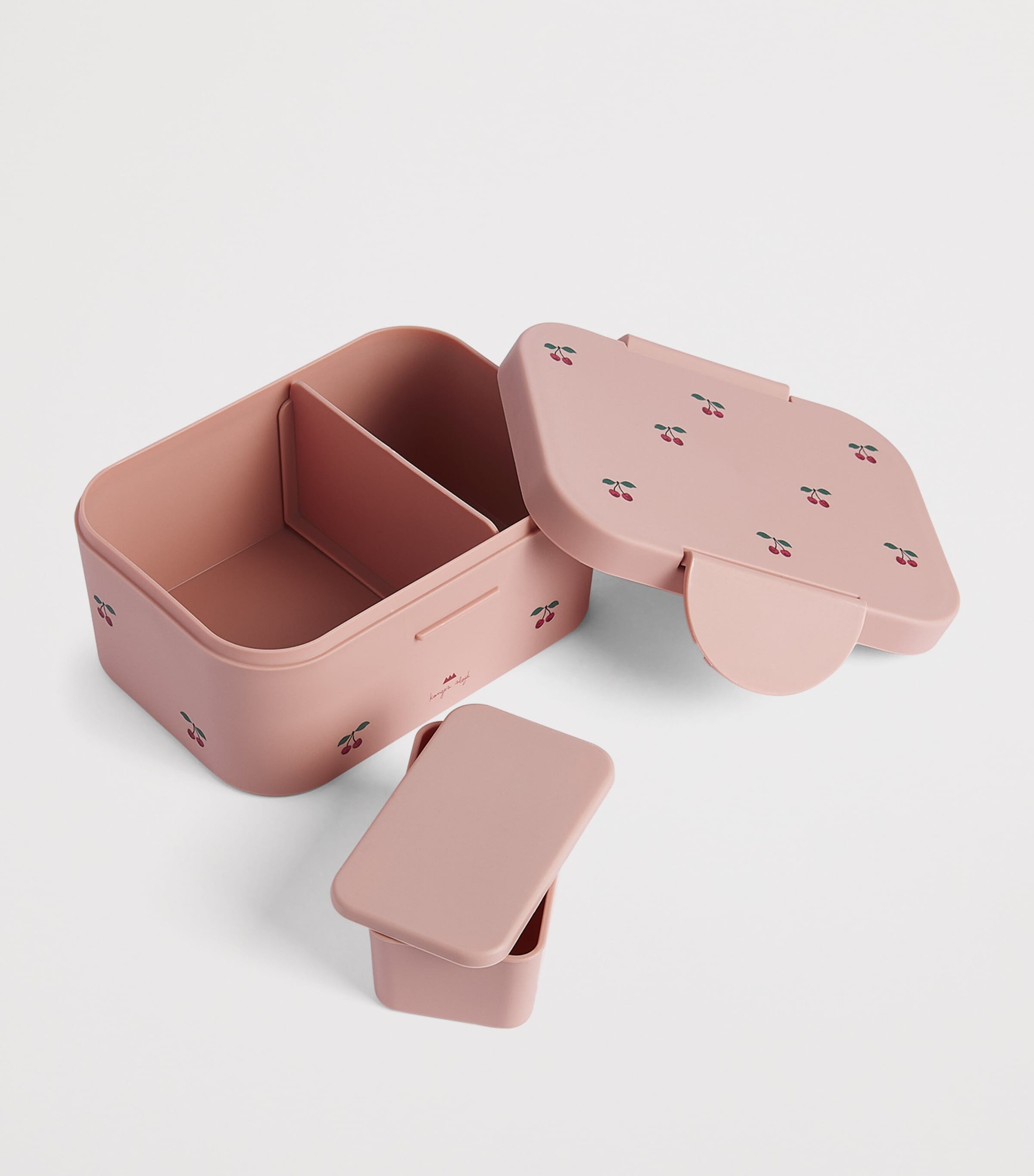 KONGES SLOJD Cherry Lunch Box Pink Image 2