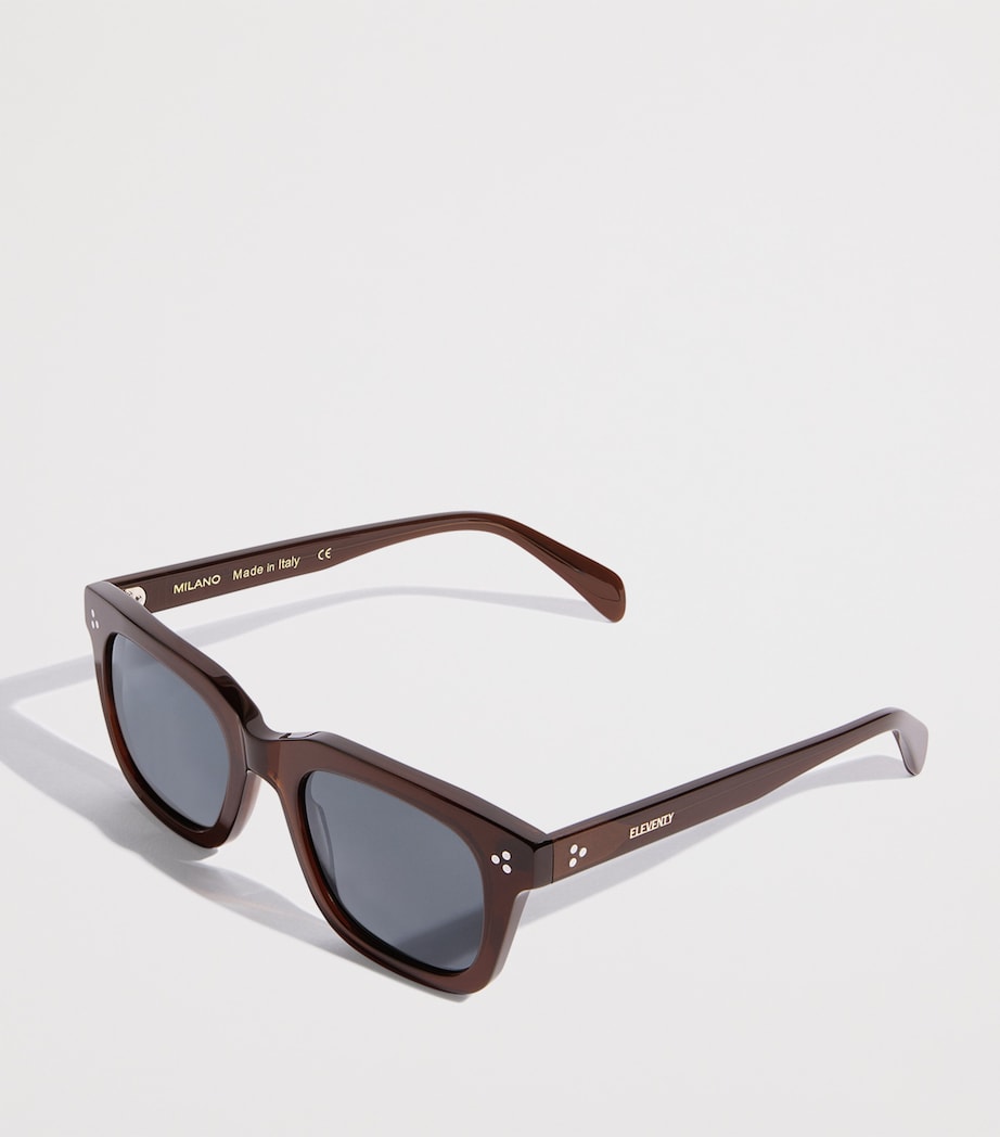 Eleventy Acetate Milano Sunglasses Nero E Grigio Medio Image 2