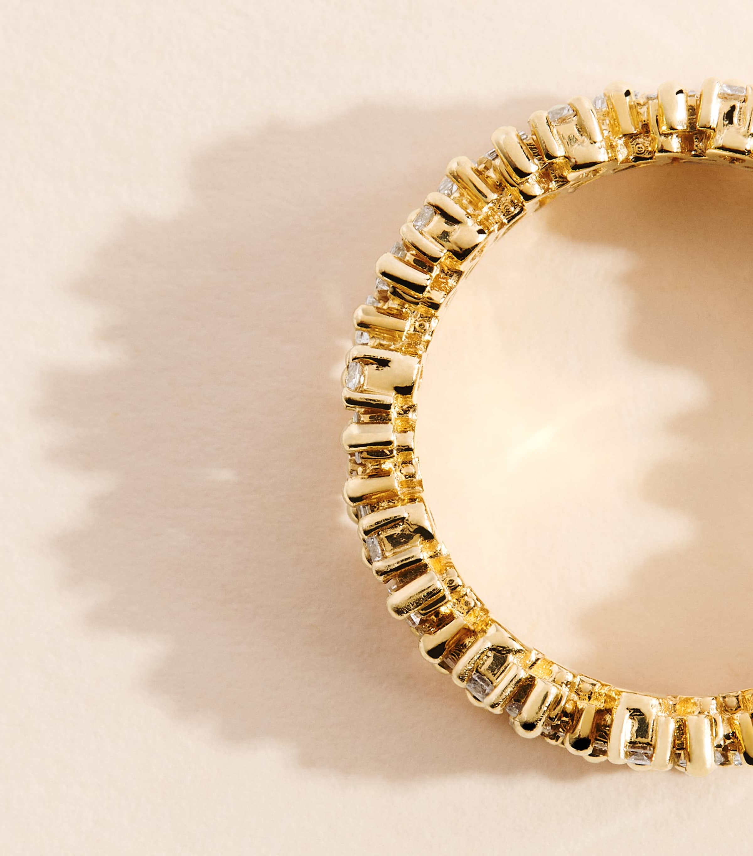 Suzanne Kalan Yellow Gold and Diamond Shimmer Audrey Ring Yg/wd Image 5