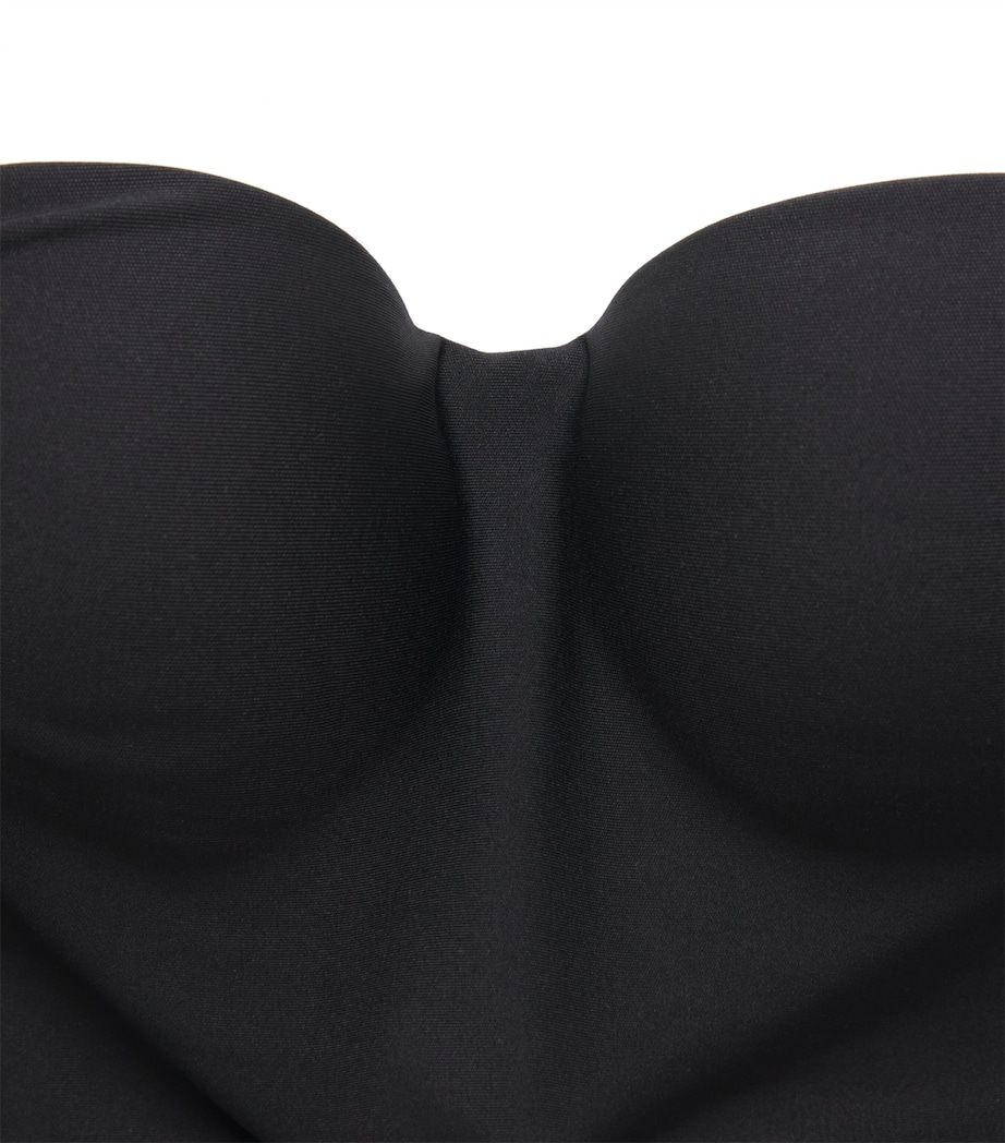 Skims Womens Moulded Underwire Bodysuit Onyx Image 4