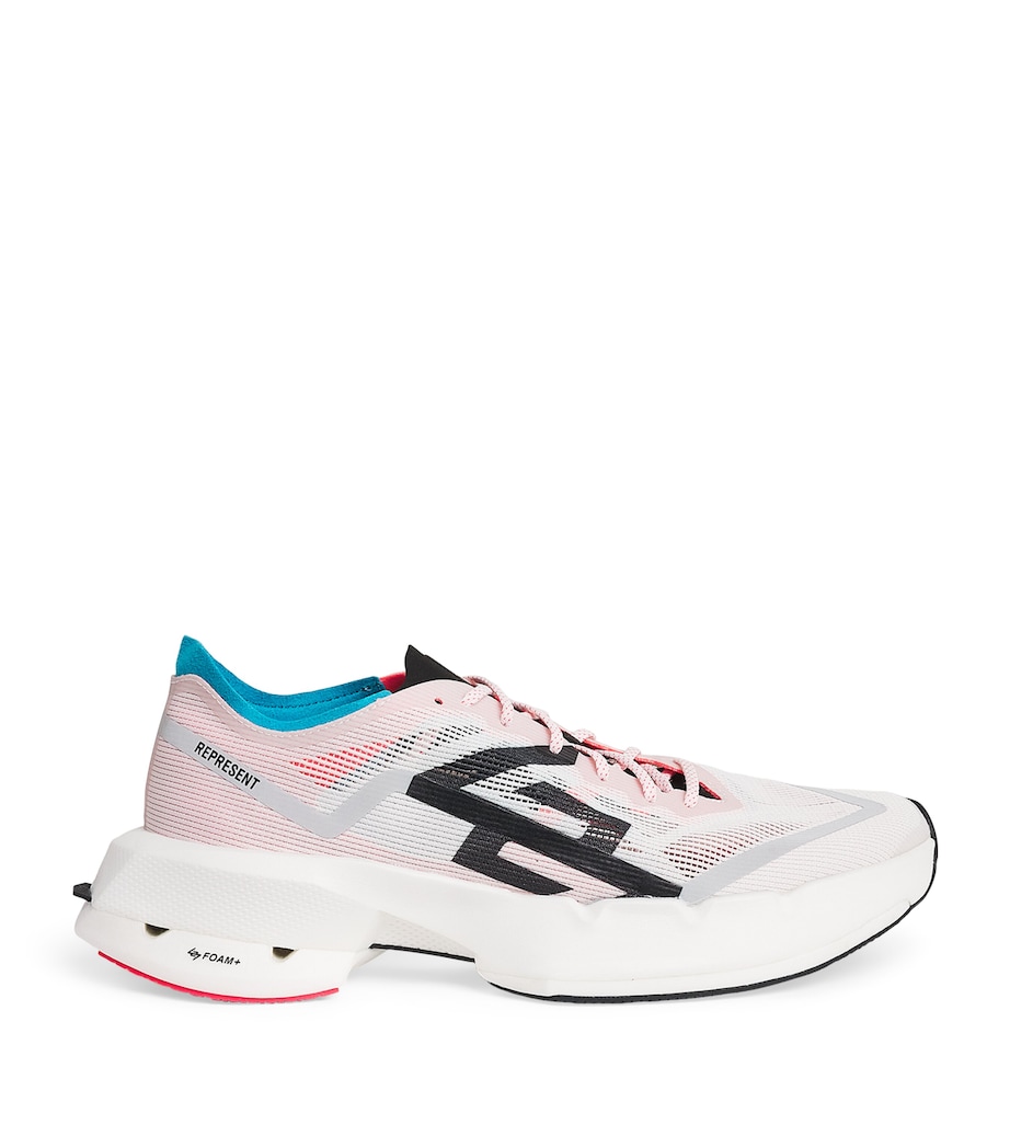 Represent 247 Mens Arc-4 Elite Race Trainers Flat White/jet Black Image 1