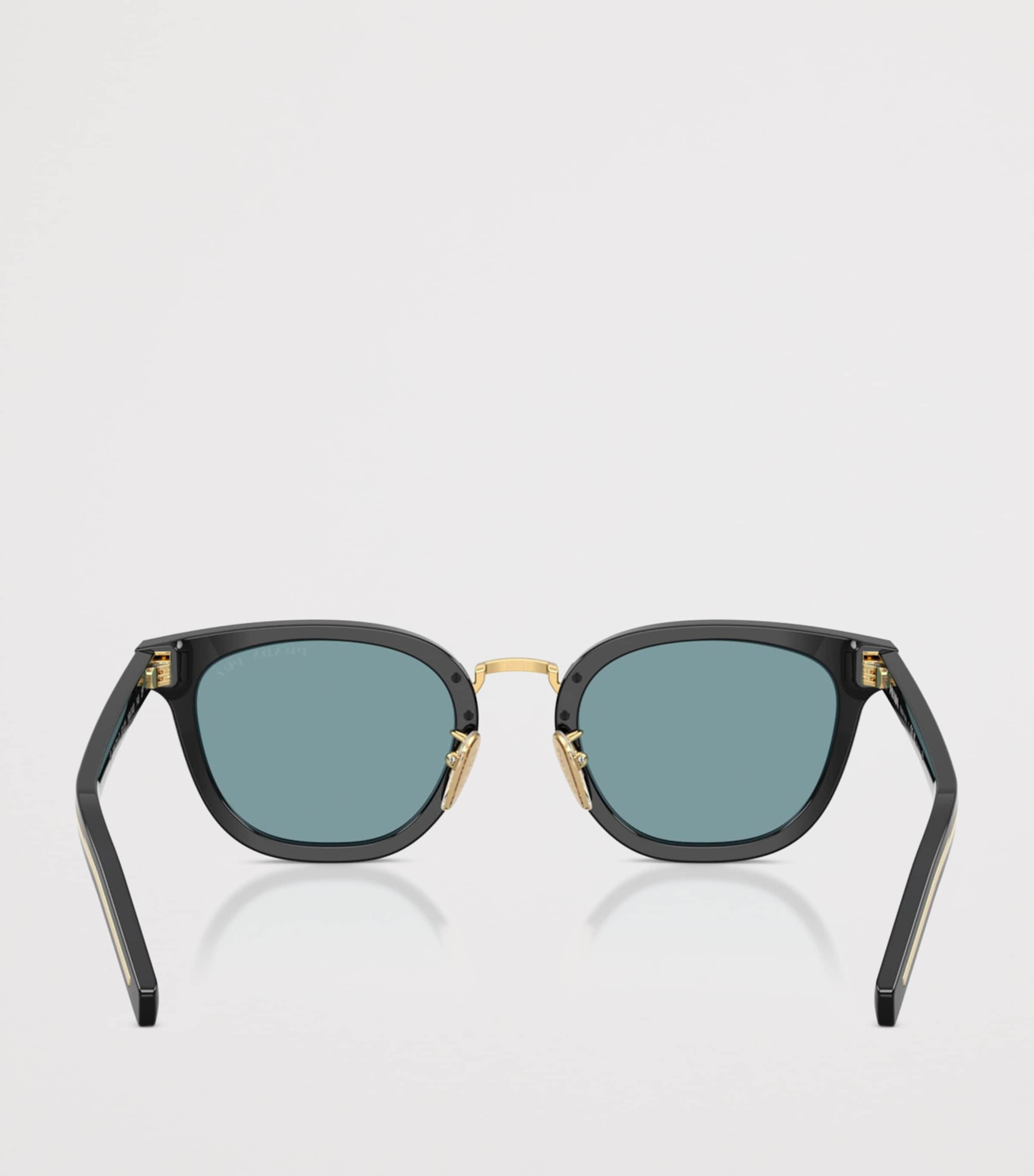 Prada PR C01SD  Cat-Eye Sunglasses Black Image 4