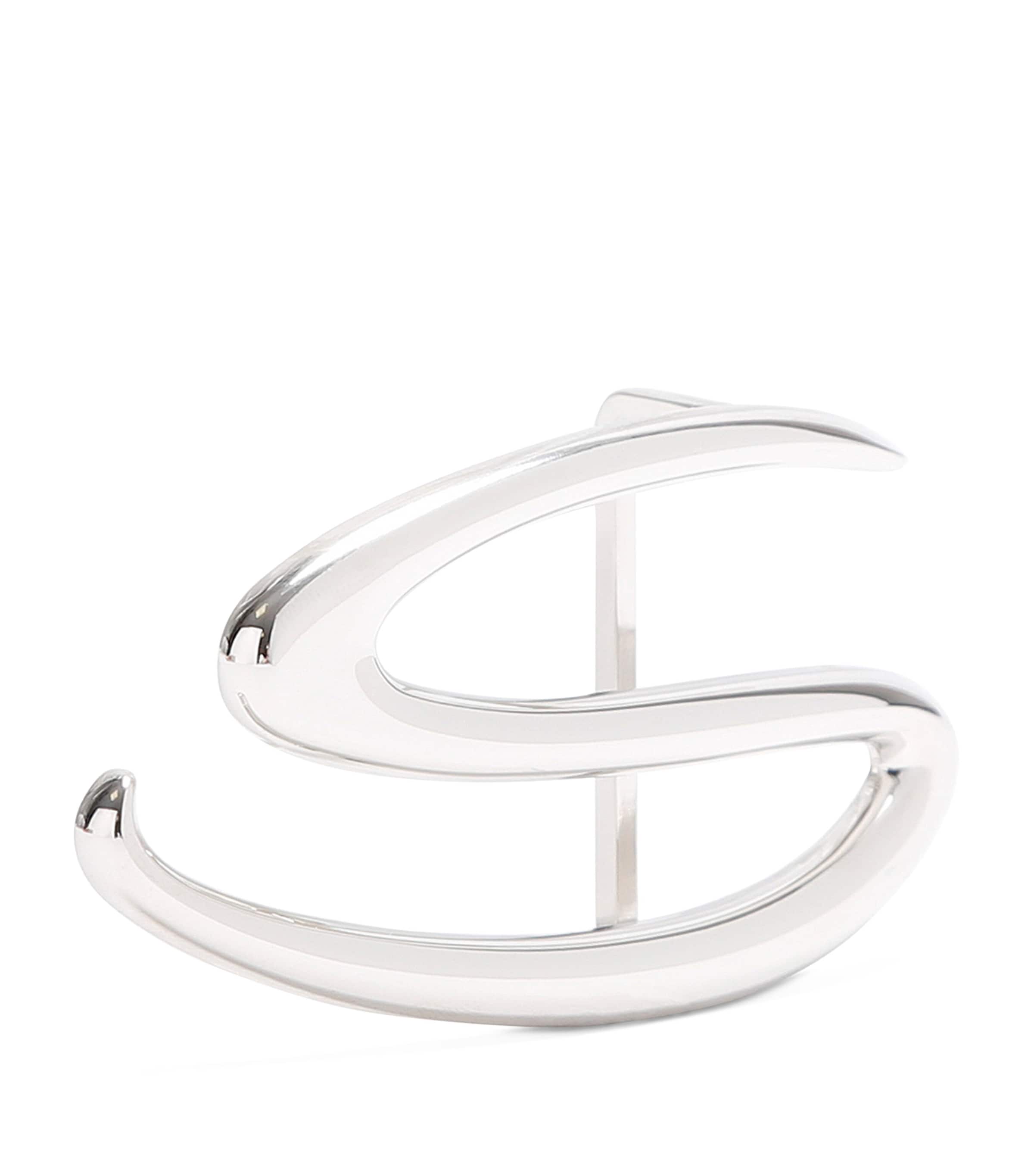 Santoni ‘S’ Belt Buckle Silver Image 2