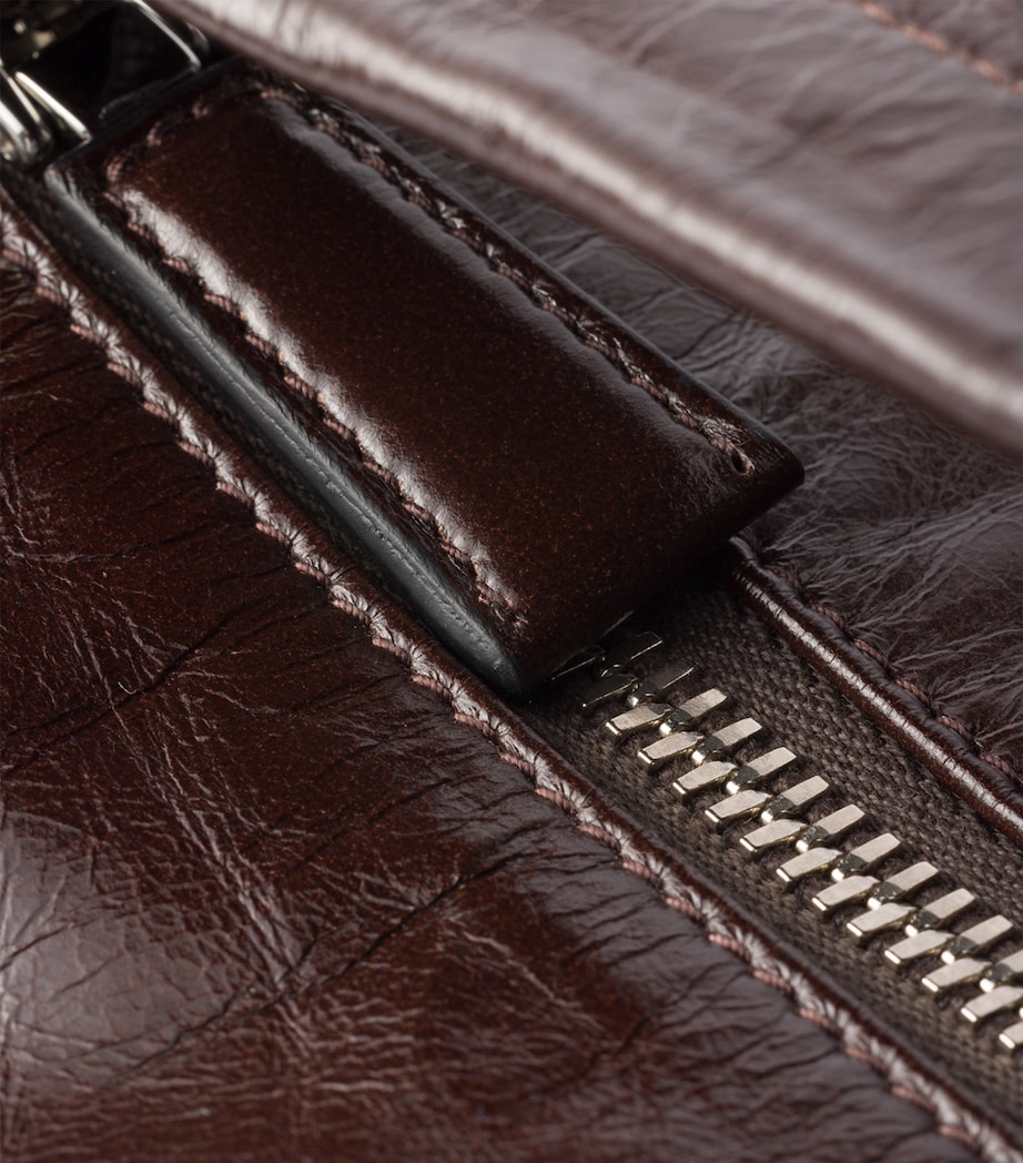 Leather Cross-Body Bag F01D6 Image 6