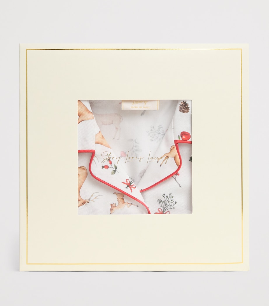 Story Loris Festive Print Pyjama Set (3-14 Years) V.unica Image 3