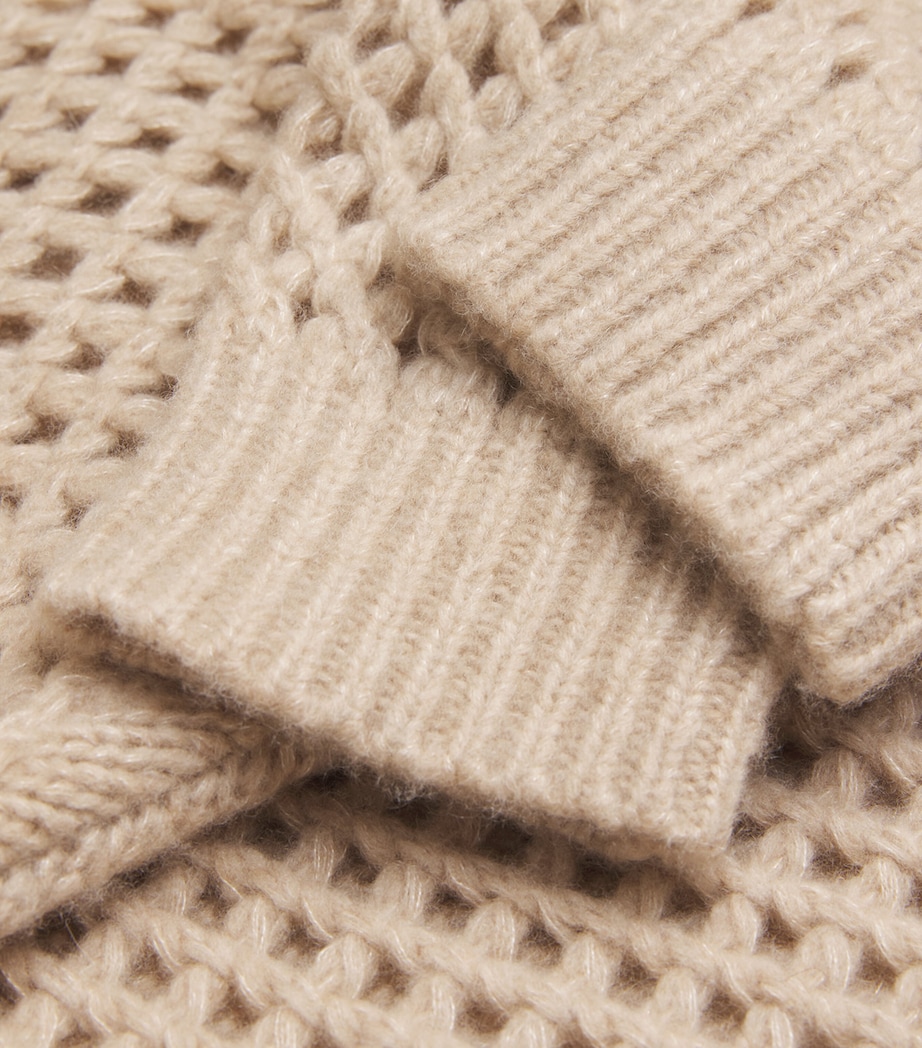 Cashmere-Silk Sweater BEIGE Image 5