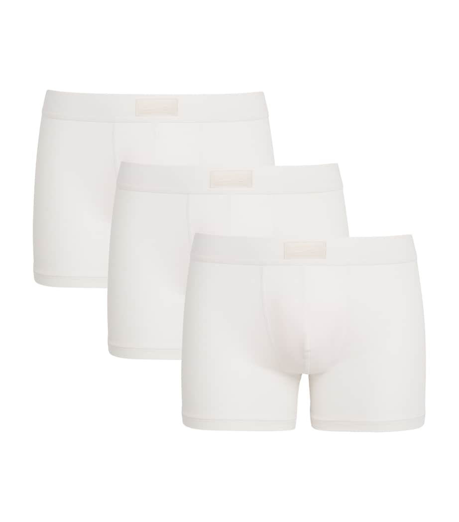 Stretch-Jersey Boxers (Pack of 3) CHALK Image 1
