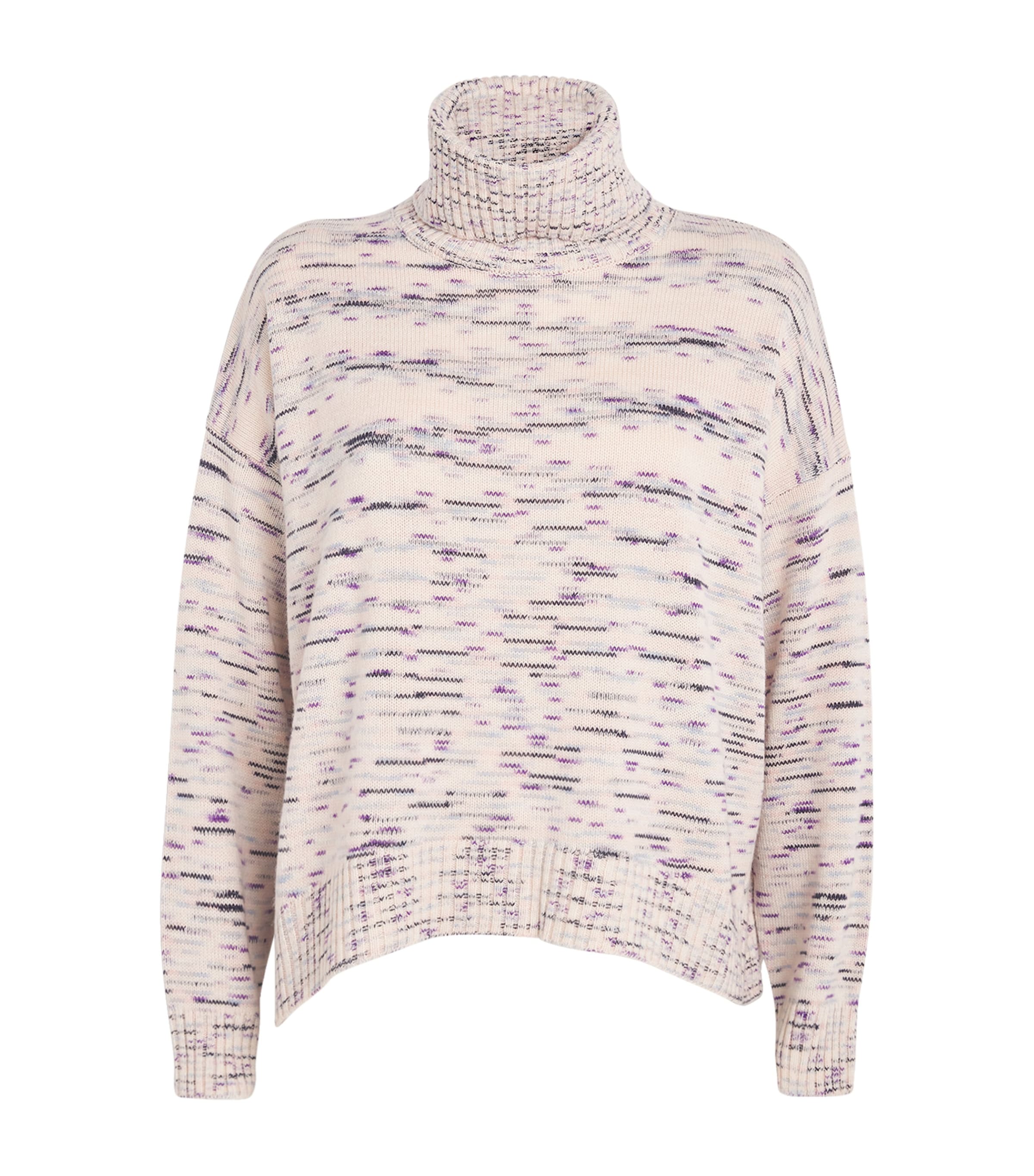 Shop Missoni Cashmere A-line Sweater In Ivory