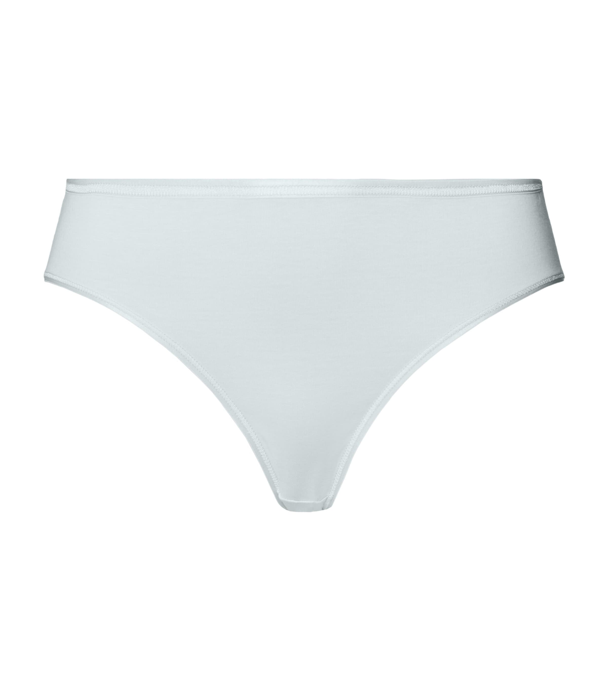 HANRO COTTON SEAMLESS MIDI BRIEFS