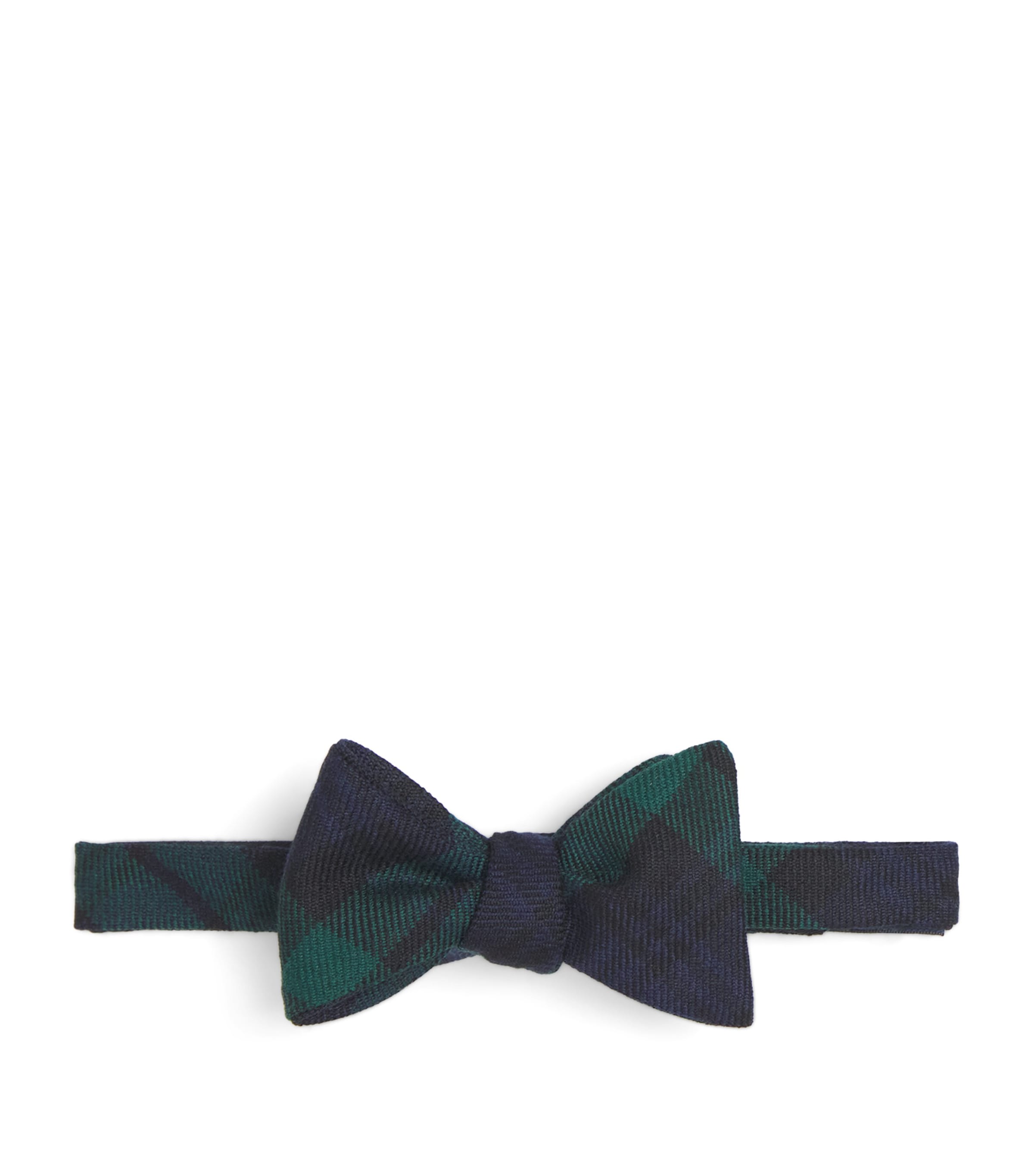 Polo Ralph Lauren Wool Tartan Bow Tie In Multi