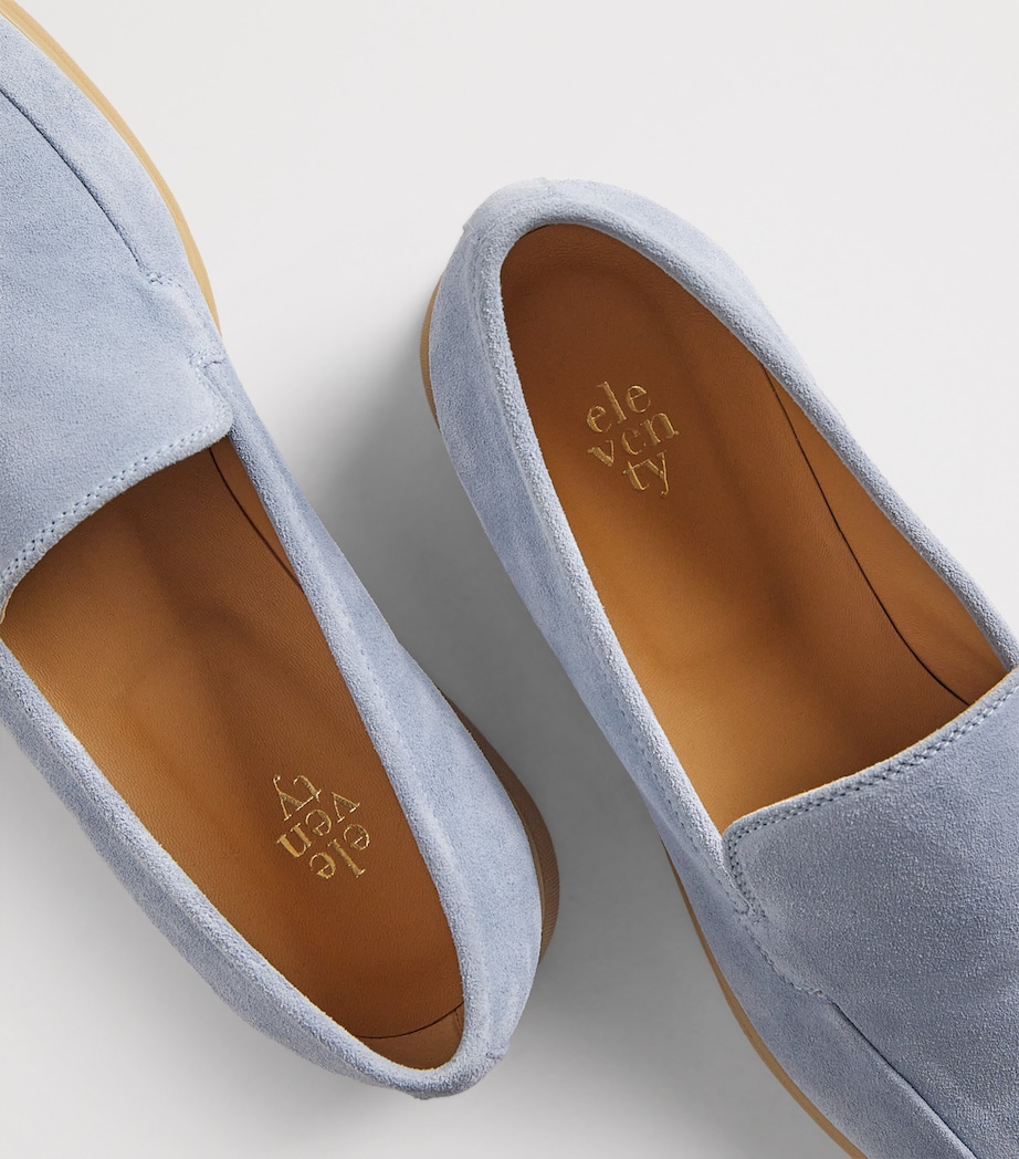 Eleventy Suede Loafers Nuvola Image 7