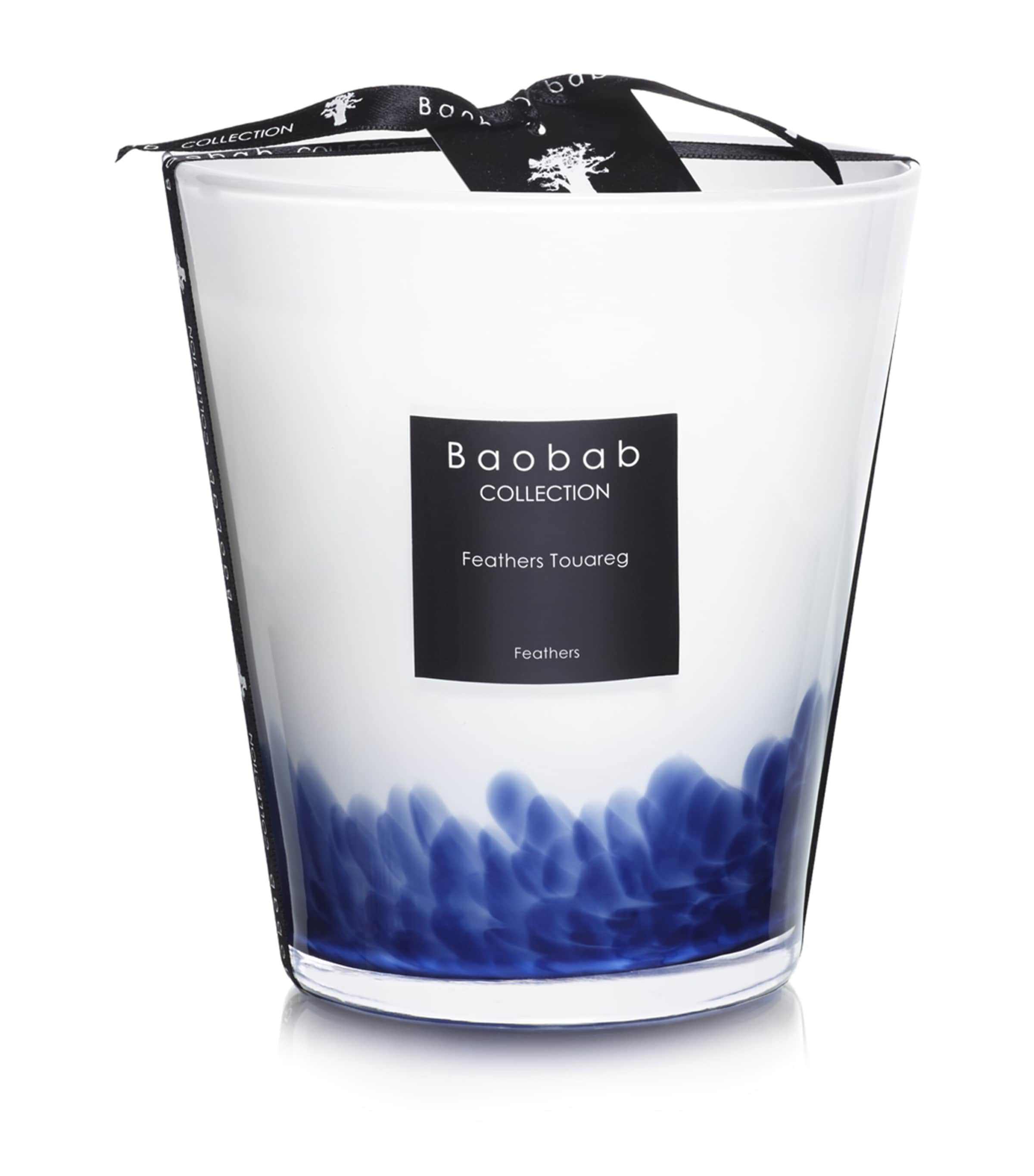 Baobab Collection Max 16 Feathers Touareg Scented Candle In Blue