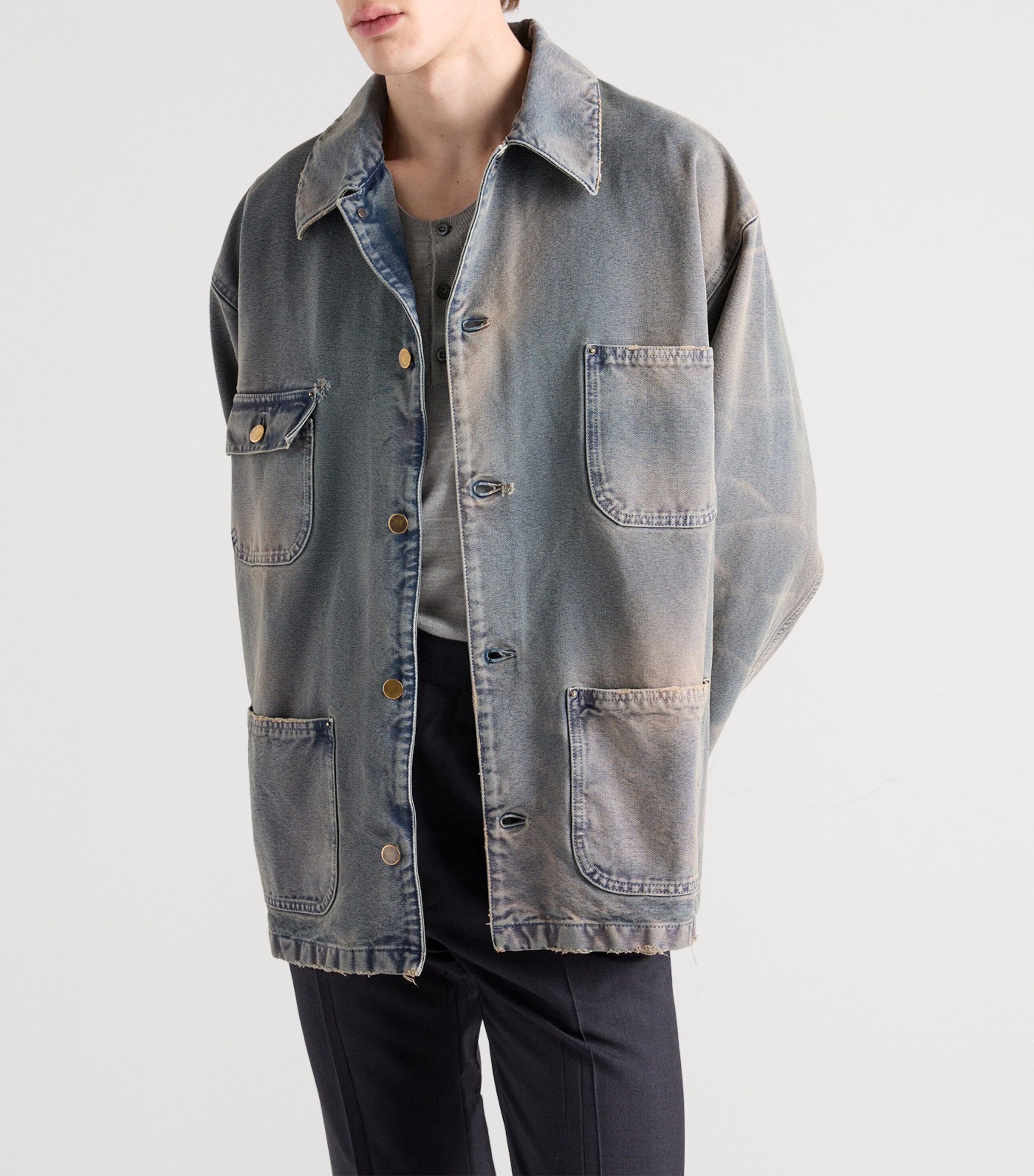 Blouson Denim Jacket F0008 Image 2