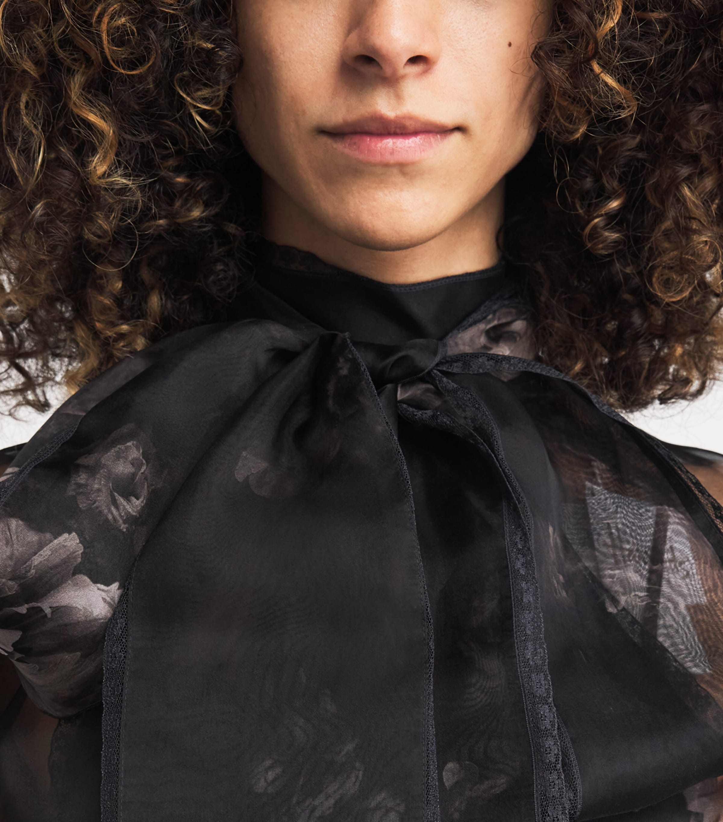 Zimmermann Black Silk Hypnotic Pussybow Blouse | Harrods US