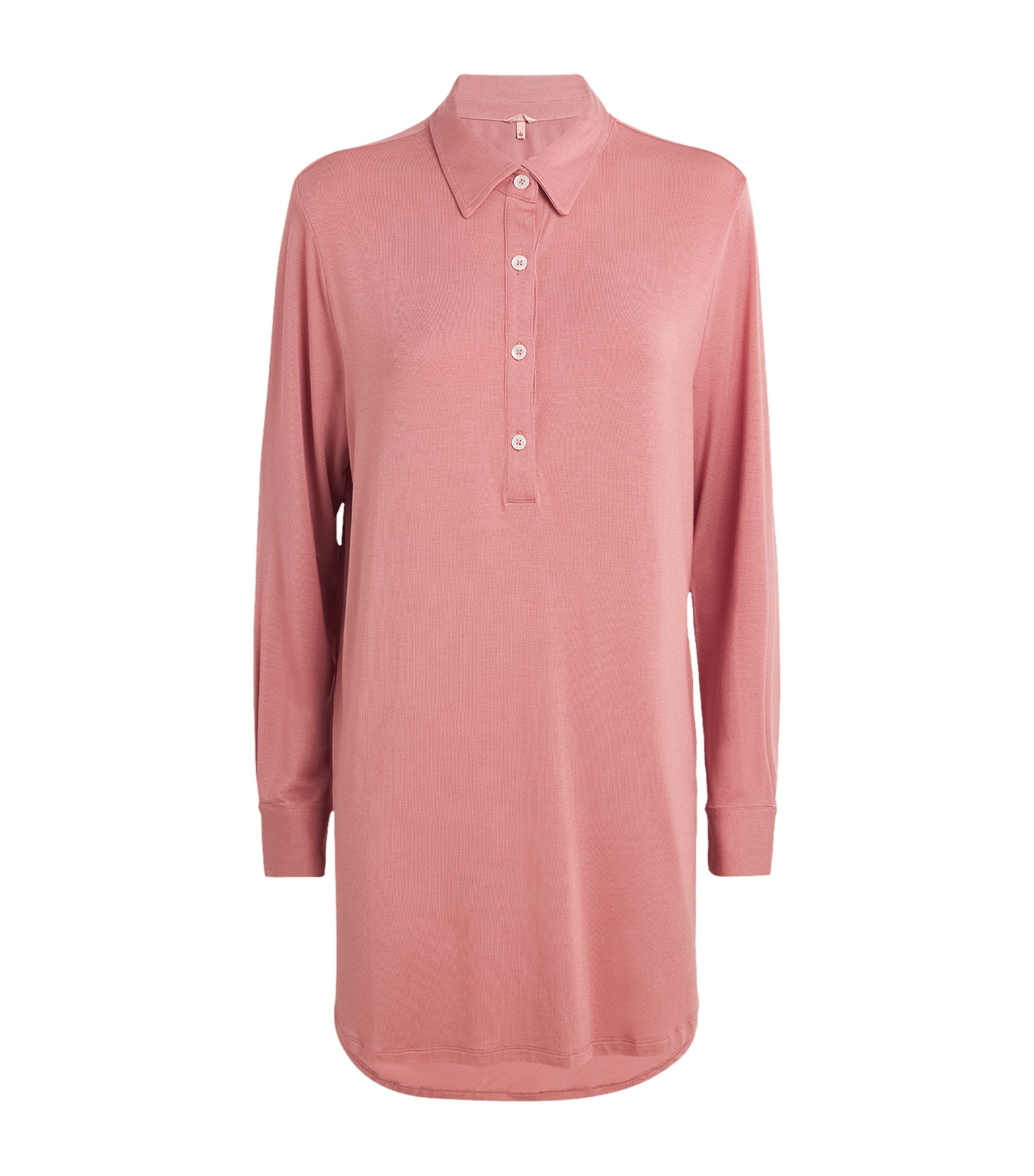 Eberjey Giselle Boyfriend Sleepshirt In Pink