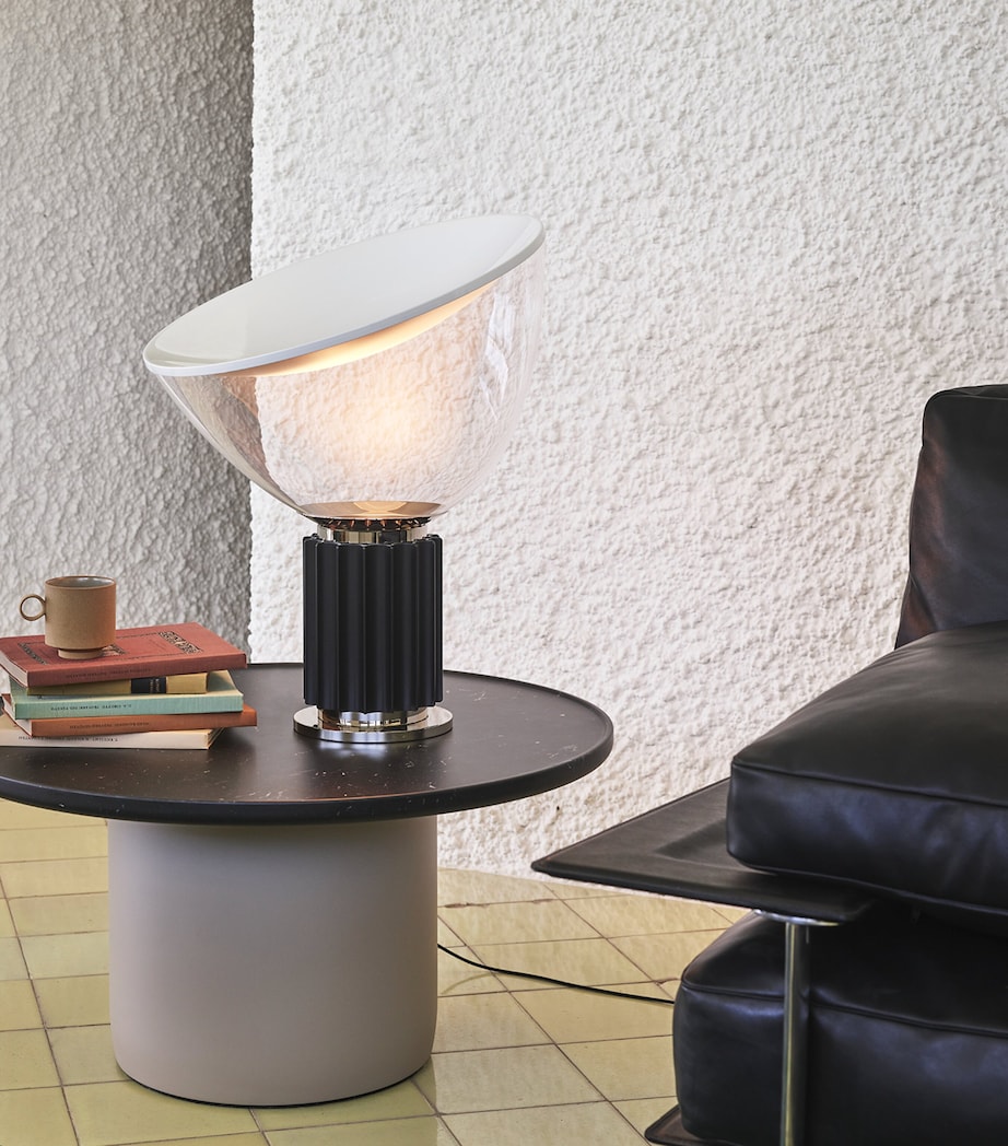 Flos Small Glass Taccia LED Table Lamp Image 5