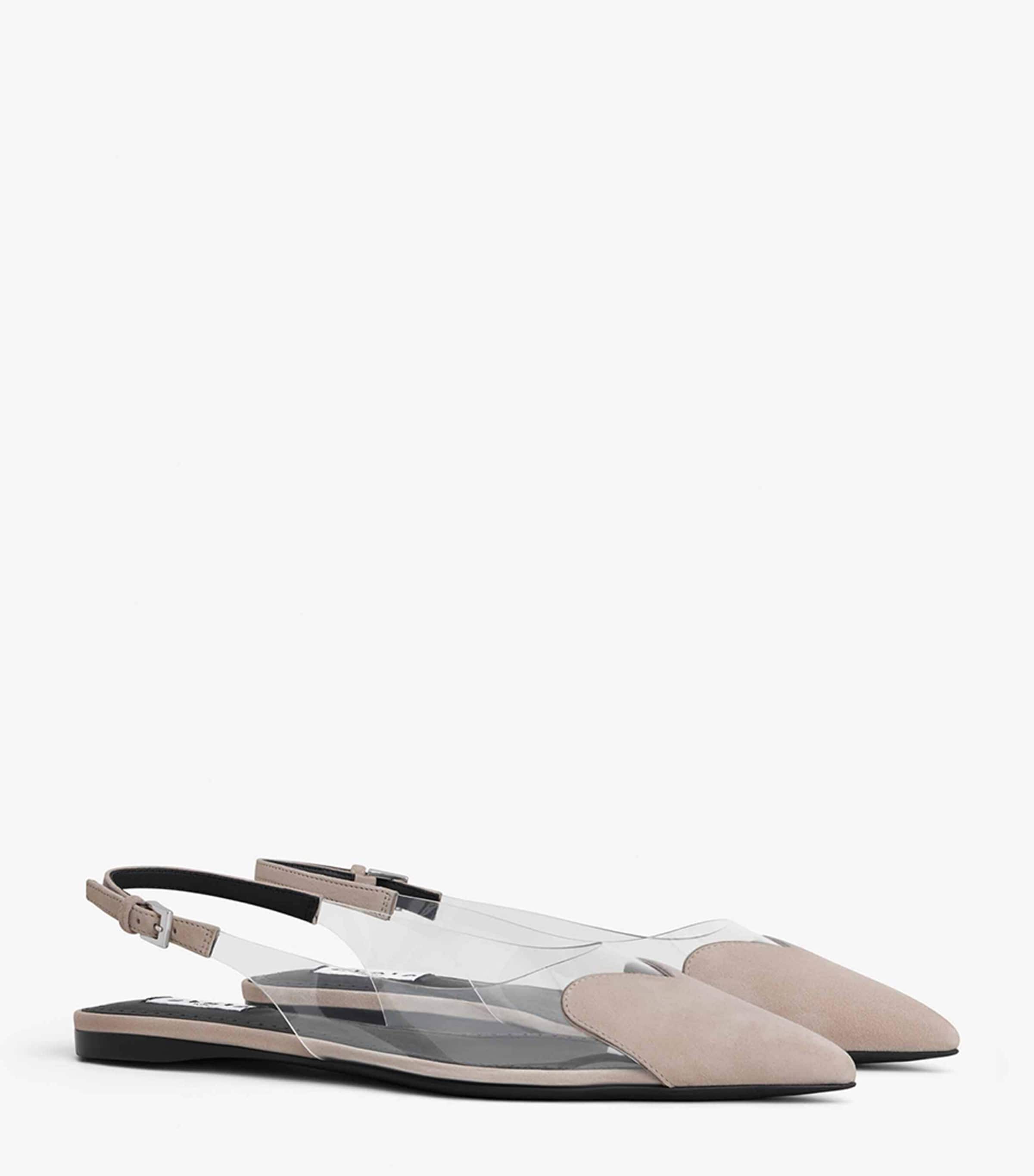Couer Slingback Ballet Flats GREGE Image 3