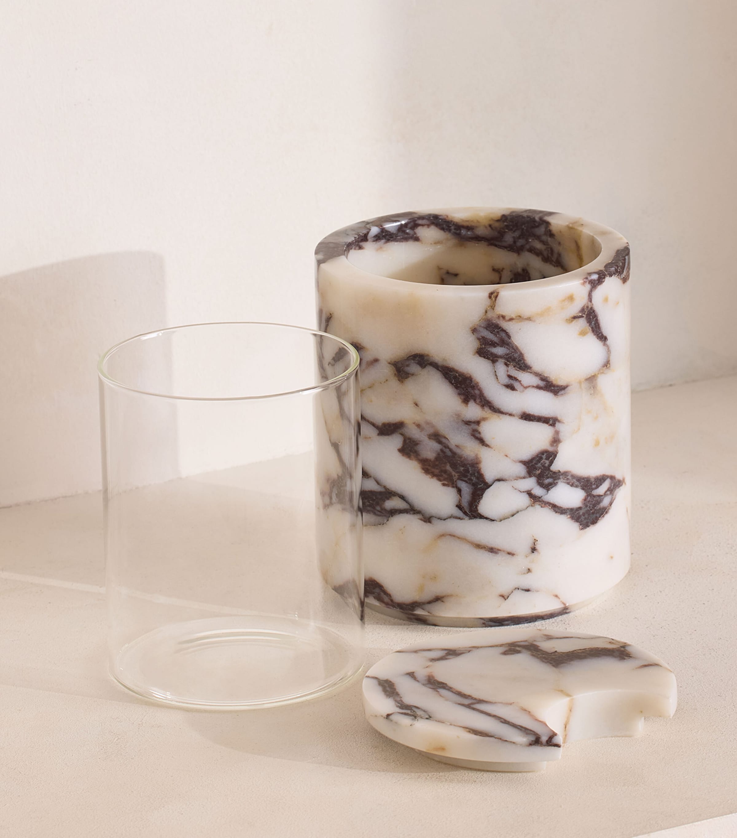 Soho Home Marble Ice Bucket Purple Image 3