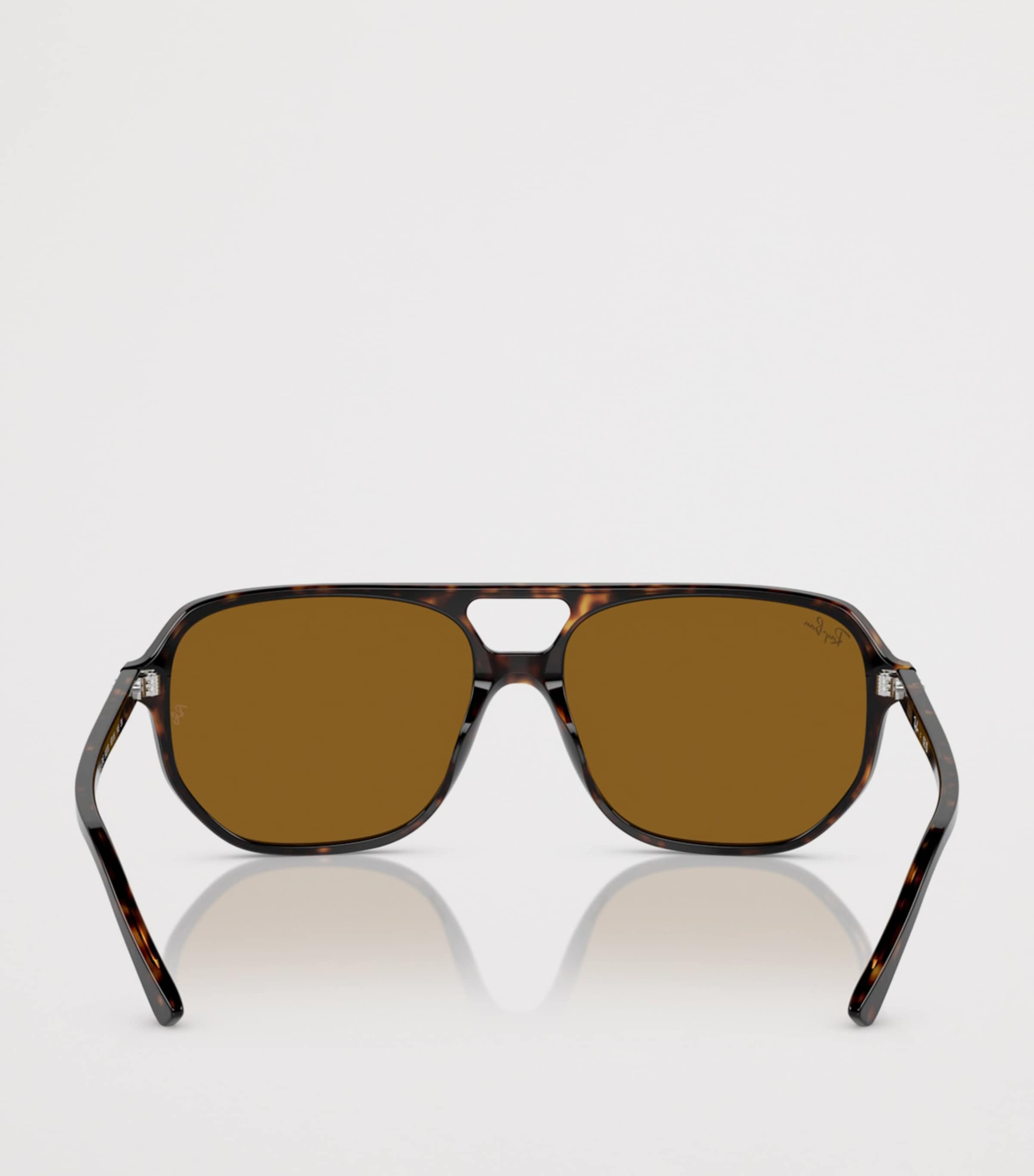 Ray-Ban Tortoiseshell Bill One Square Sunglasses Brown Image 4