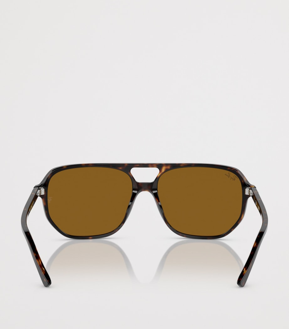 Ray-Ban Tortoiseshell Bill One Square Sunglasses Brown Image 4