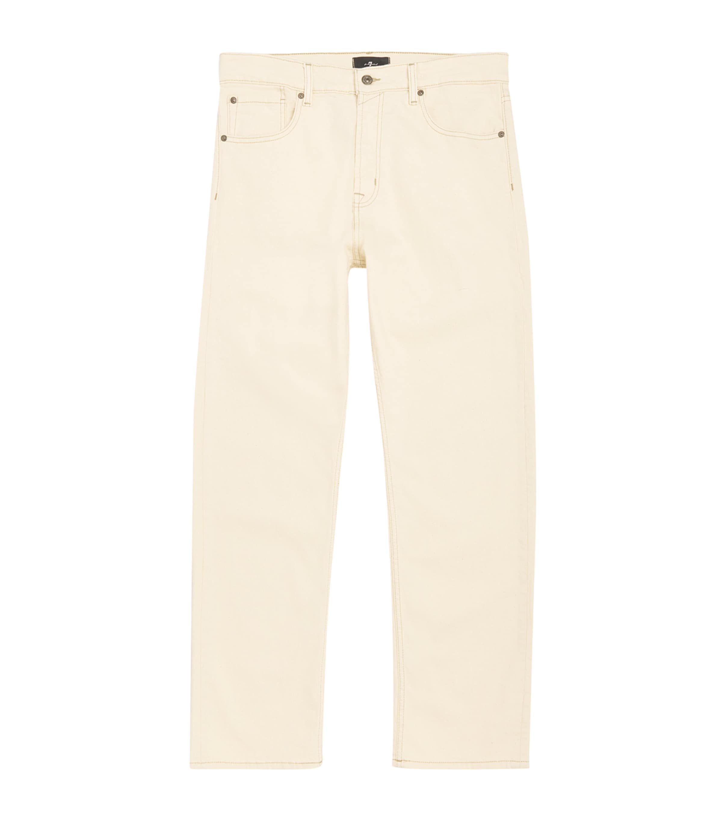 7 FOR ALL MANKIND MODERN STRAIGHT JEANS 