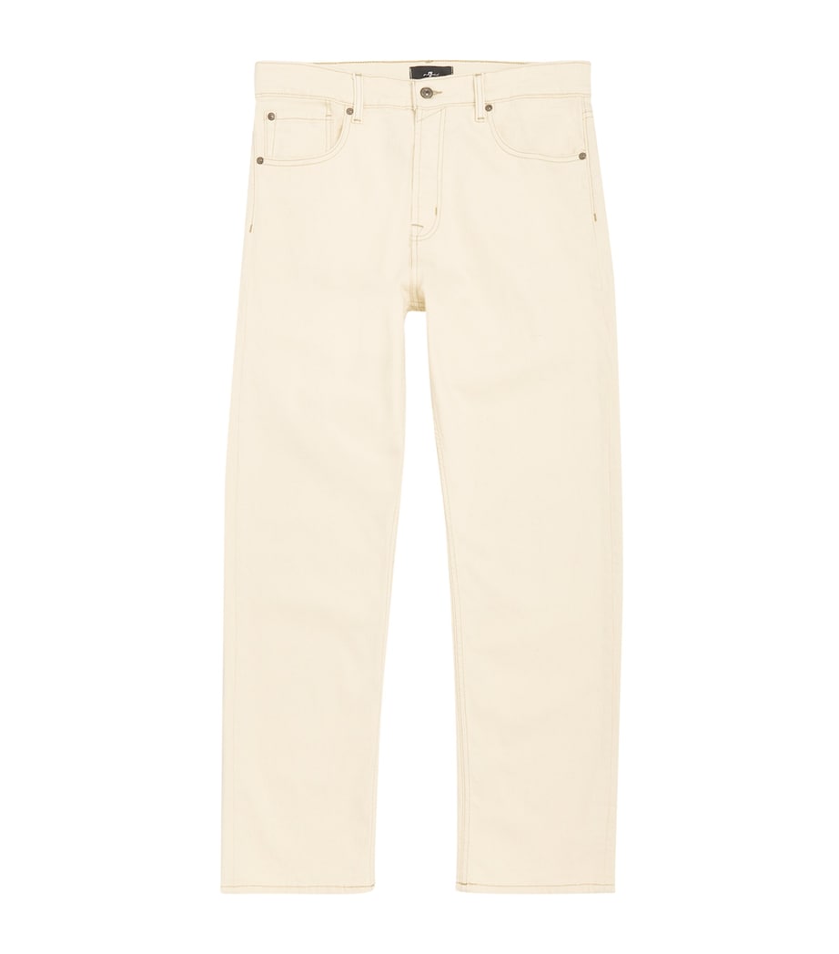 Modern Straight Jeans CREAM Image 1