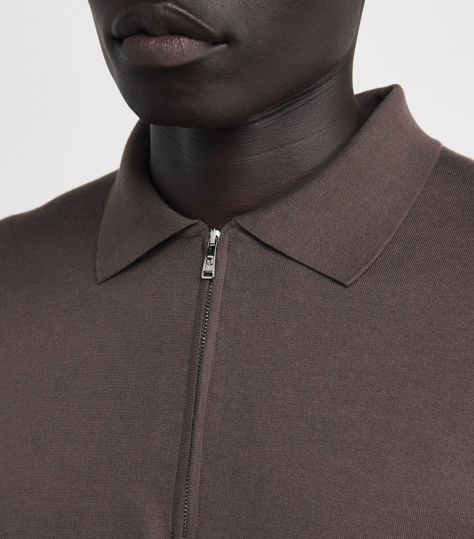 Cotton-Cashmere Polo Sweater E.12 T.MORO E25/26 Image 6