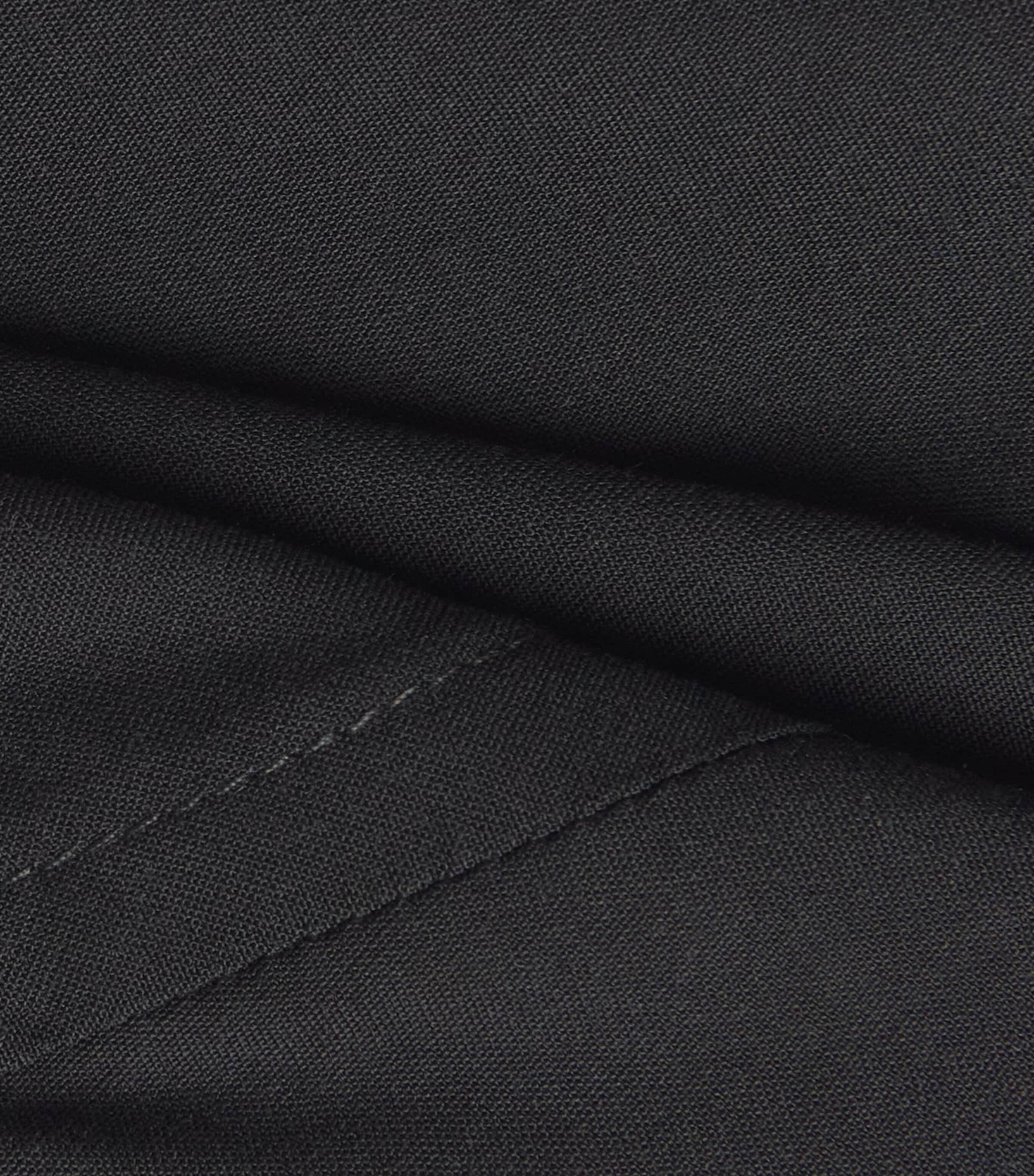 AMI Paris Mens Cotton Ami de Coeur Short-Sleeve Shirt Noir Image 6