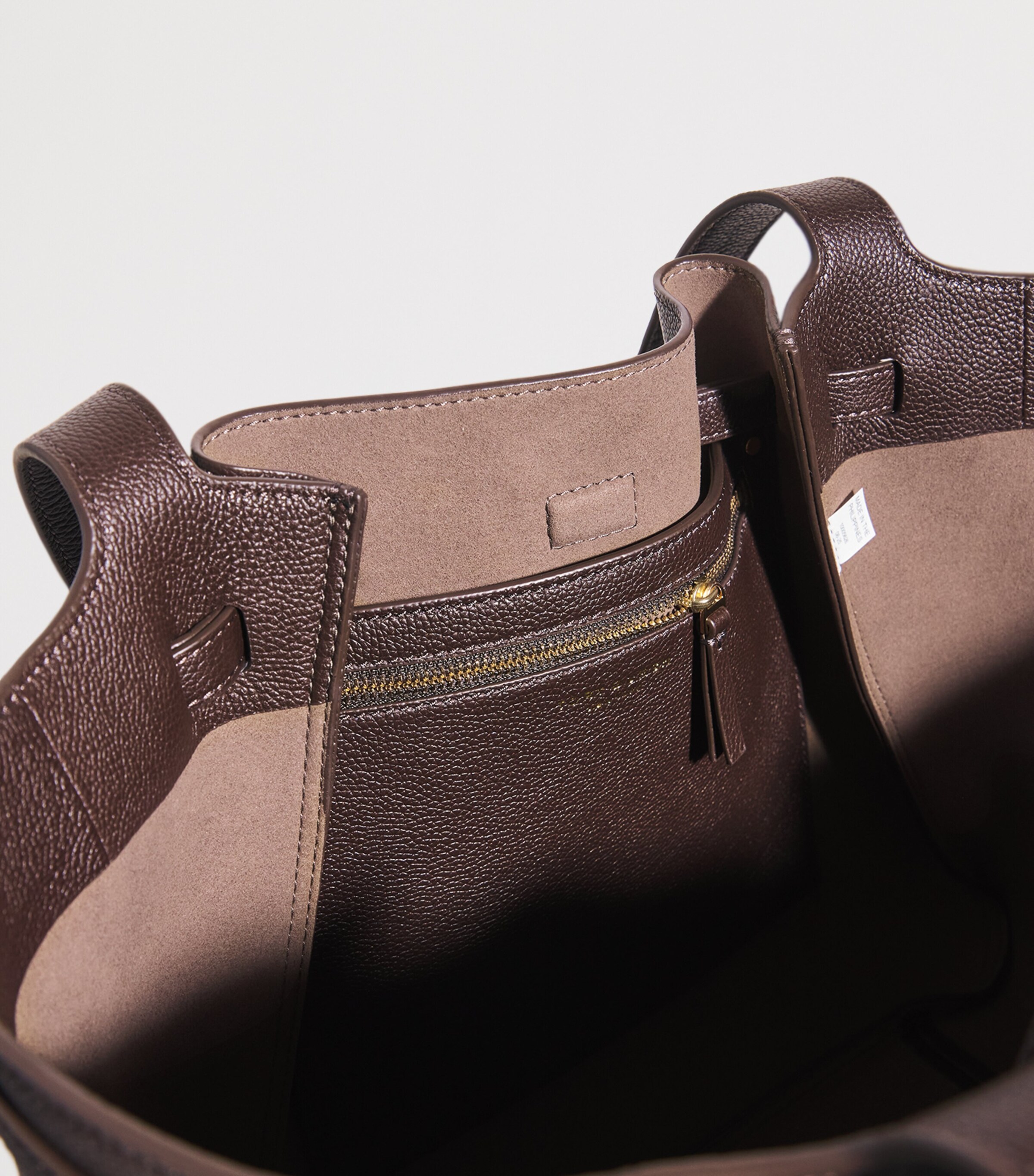 Tory Burch Brown Leather Romy Tote Bag | Harrods UK