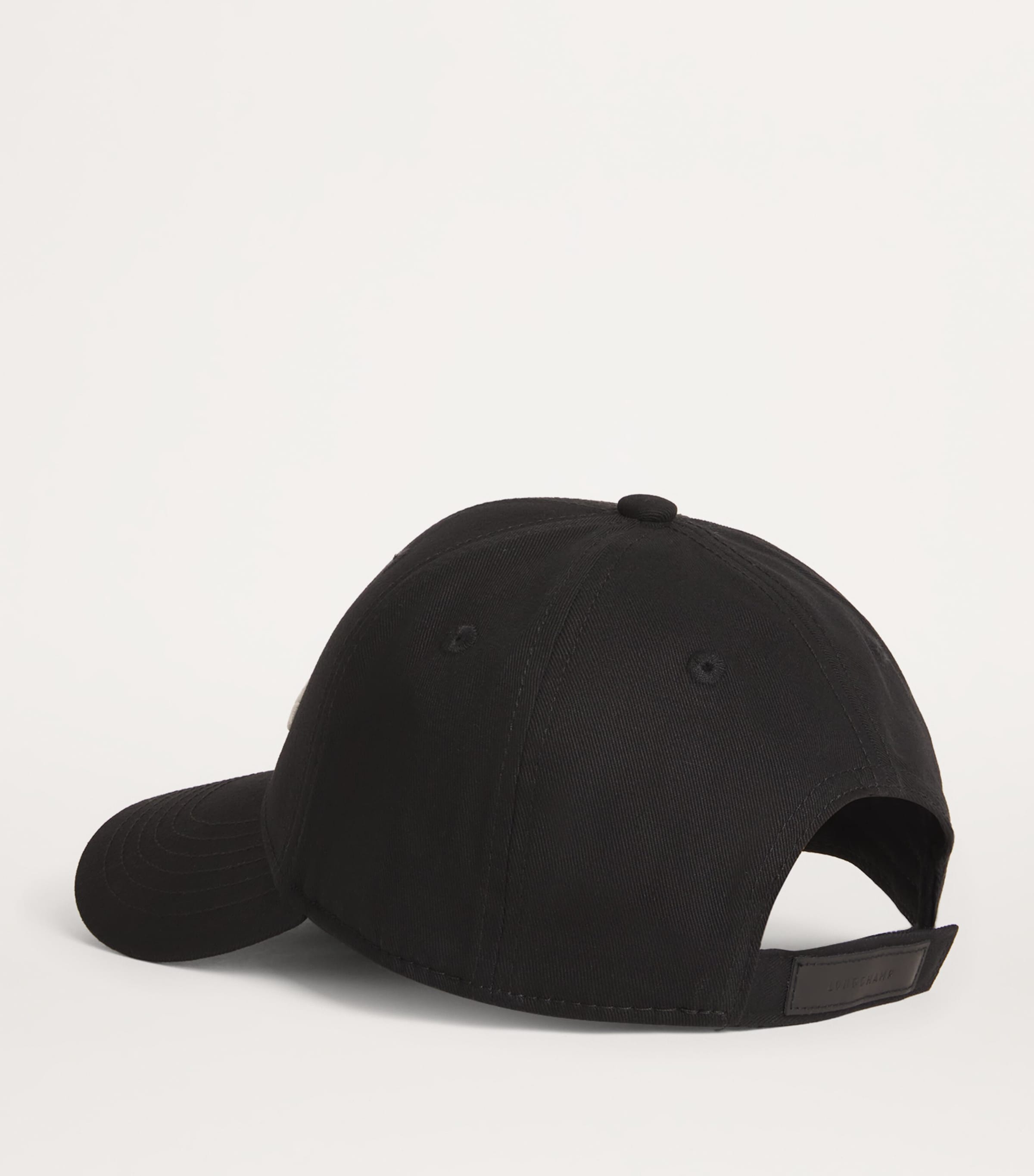 Logo Baseball Cap 001 BLACK Image 3