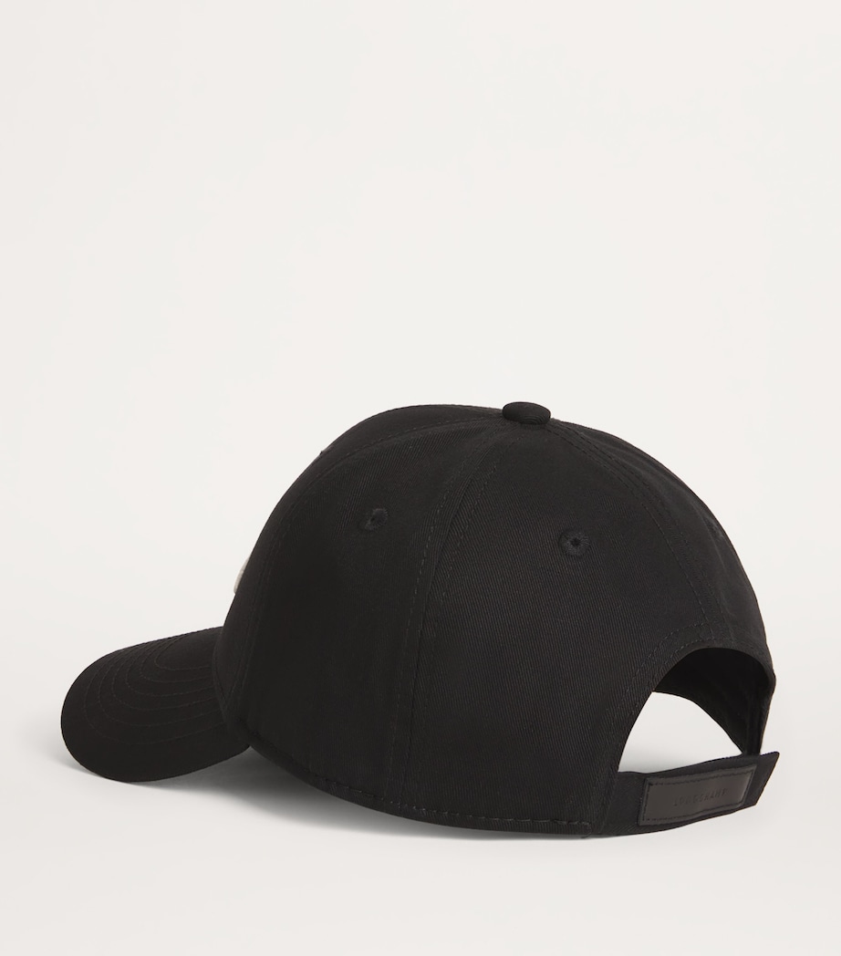 Logo Baseball Cap 001 BLACK Image 3