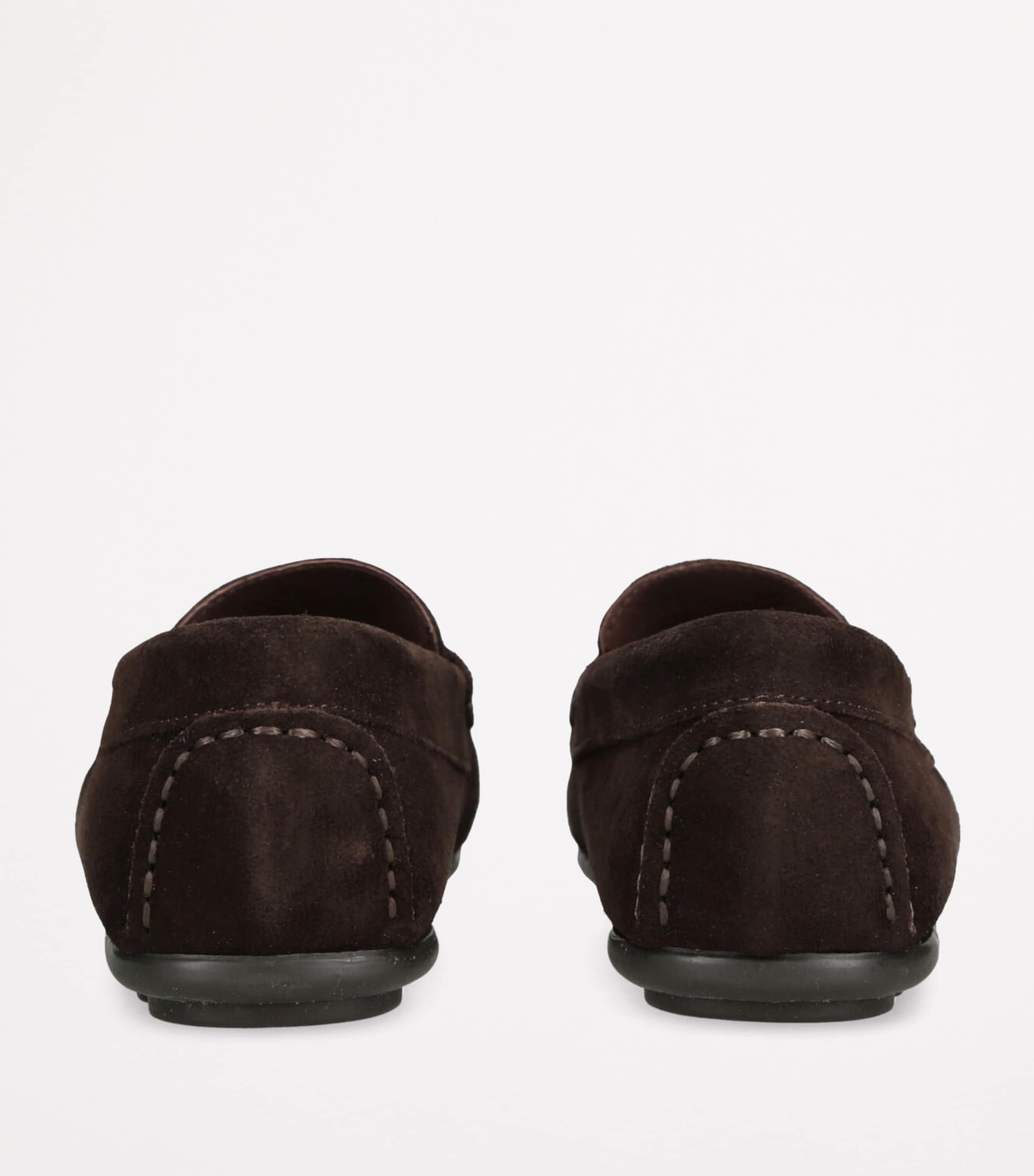 Suede Felix Loafers DARK BROWN Image 2