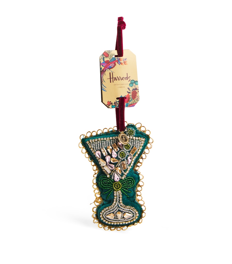 Embellished Cocktail Tree Decoration MULTI Image 1