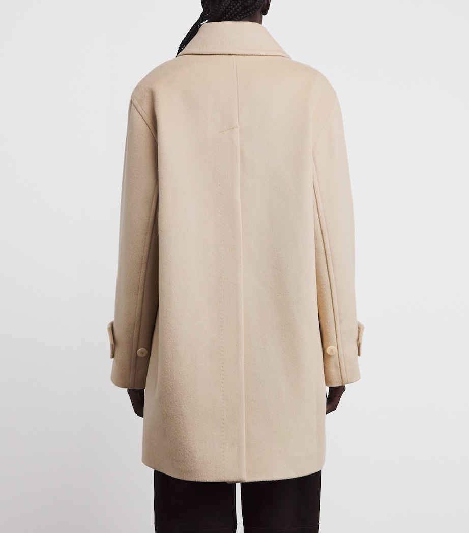Wool-Cashmere Loti Coat AFFOGATO Image 4