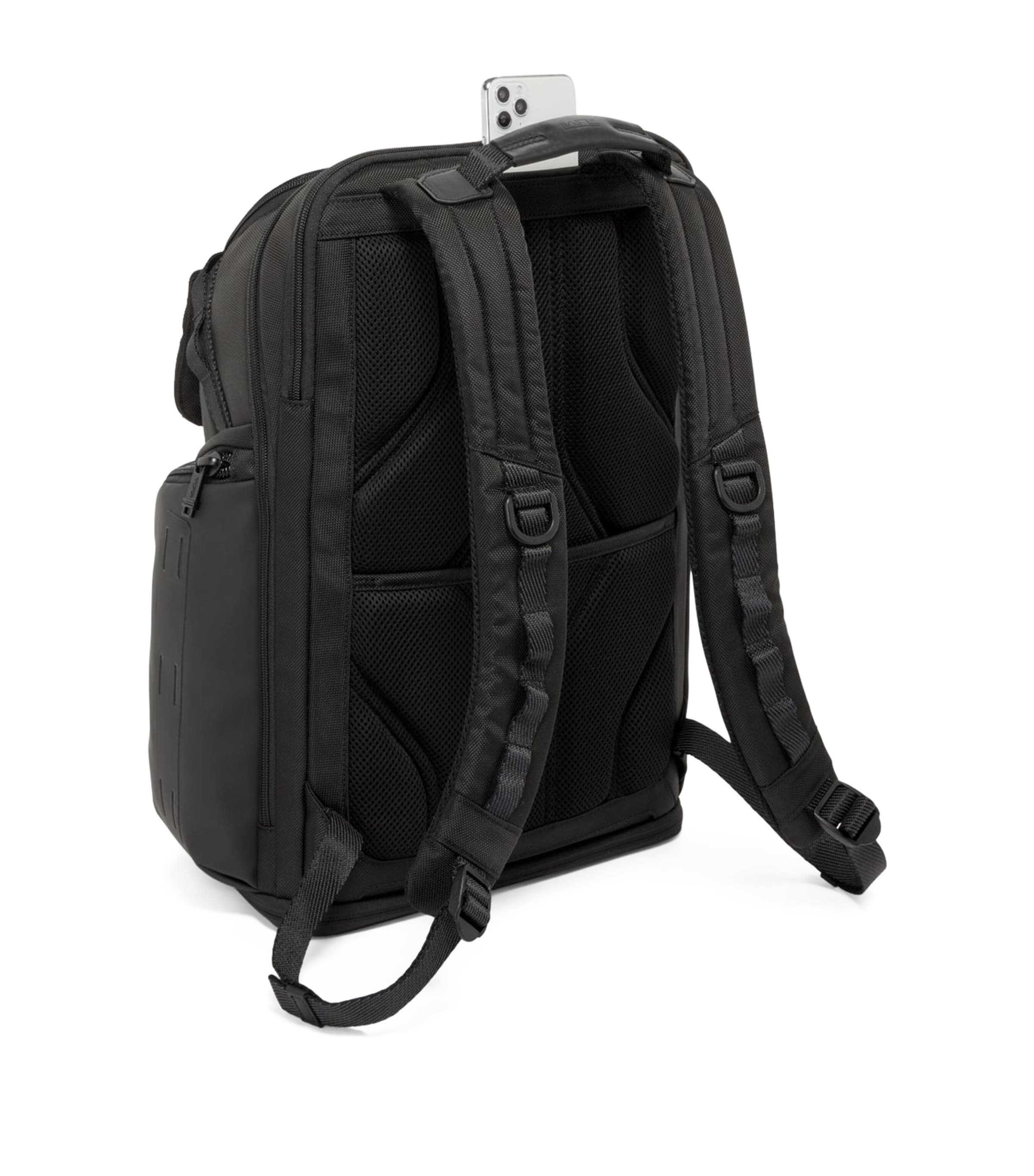 Ballistic Nylon Alpha Bravo Nomadic Backpack BLACK Image 3