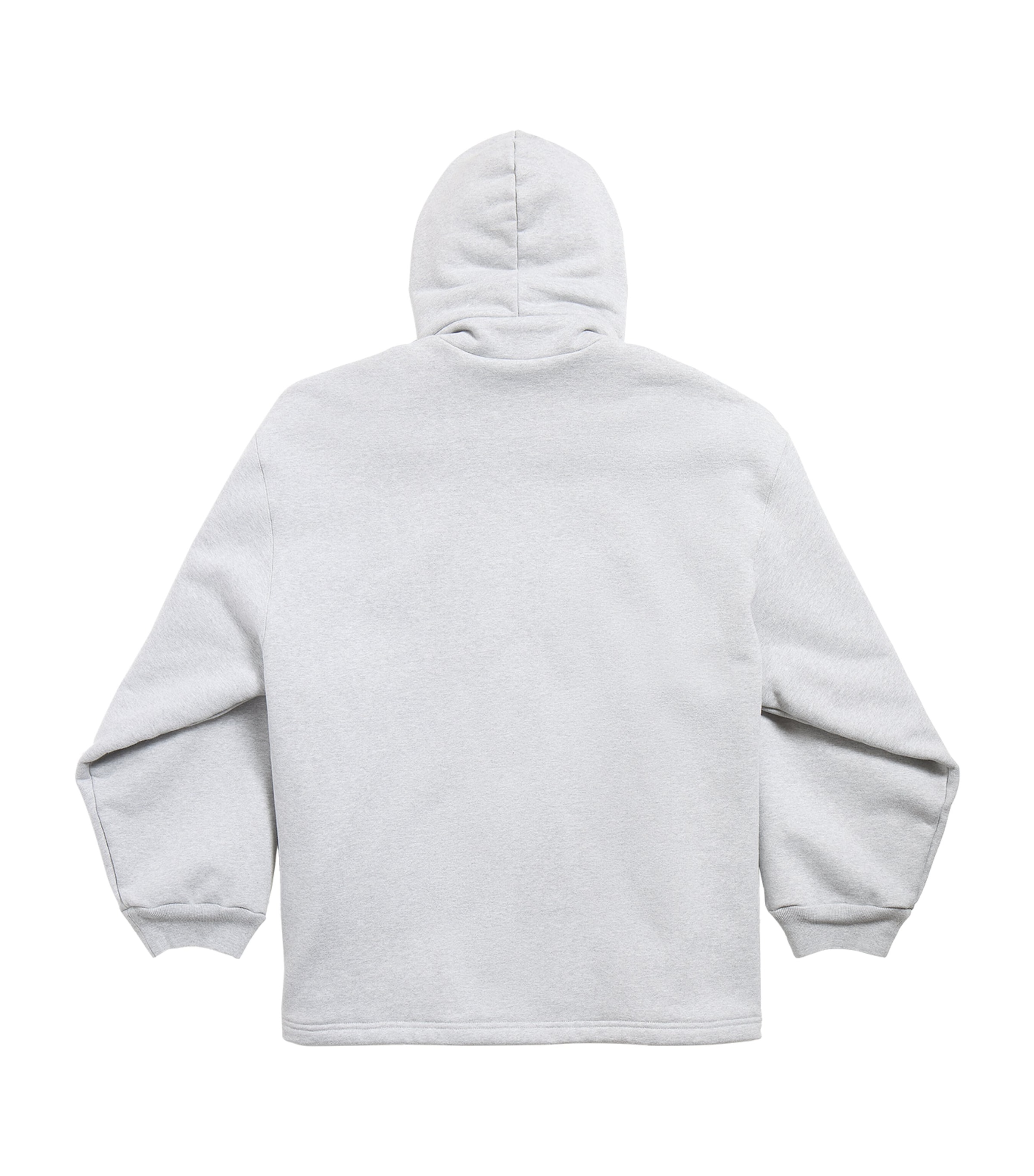 Balenciaga Mens Stretch-Cotton Fleece Oversized Hoodie Image 5