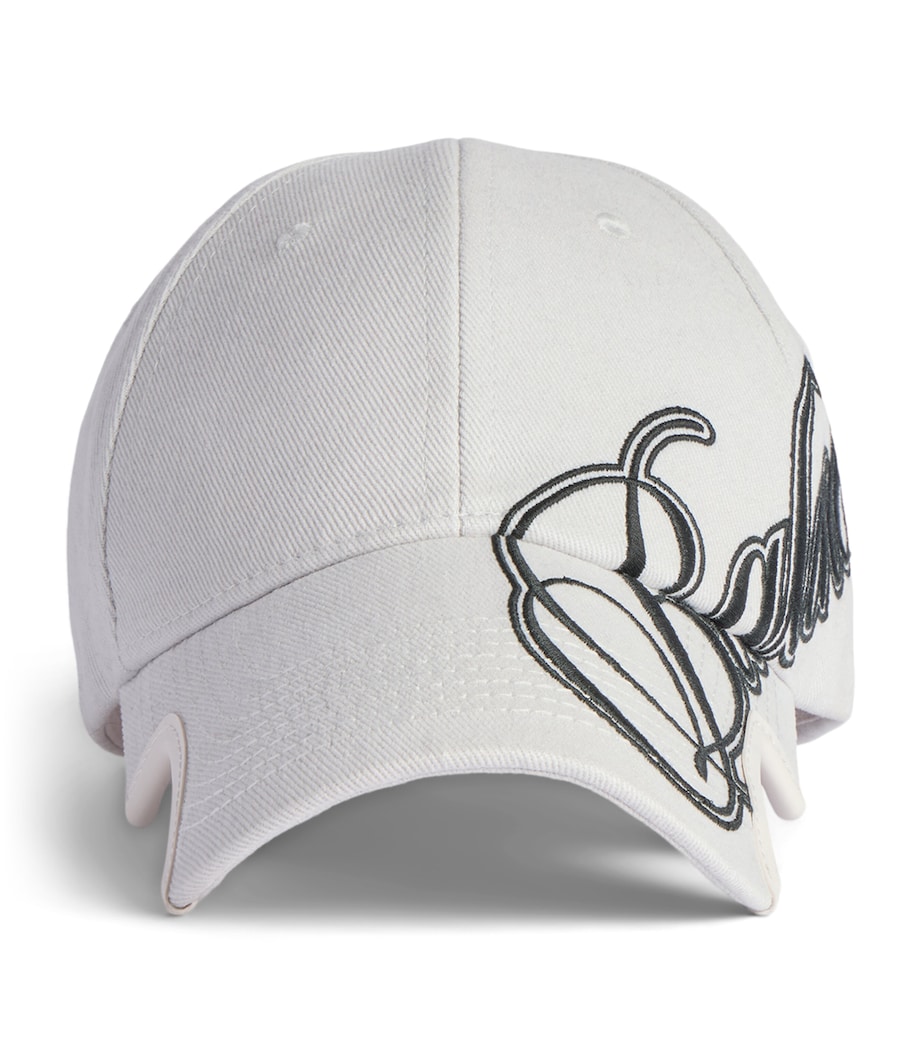 Cursive Logo Baseball Cap 9017 Image 1