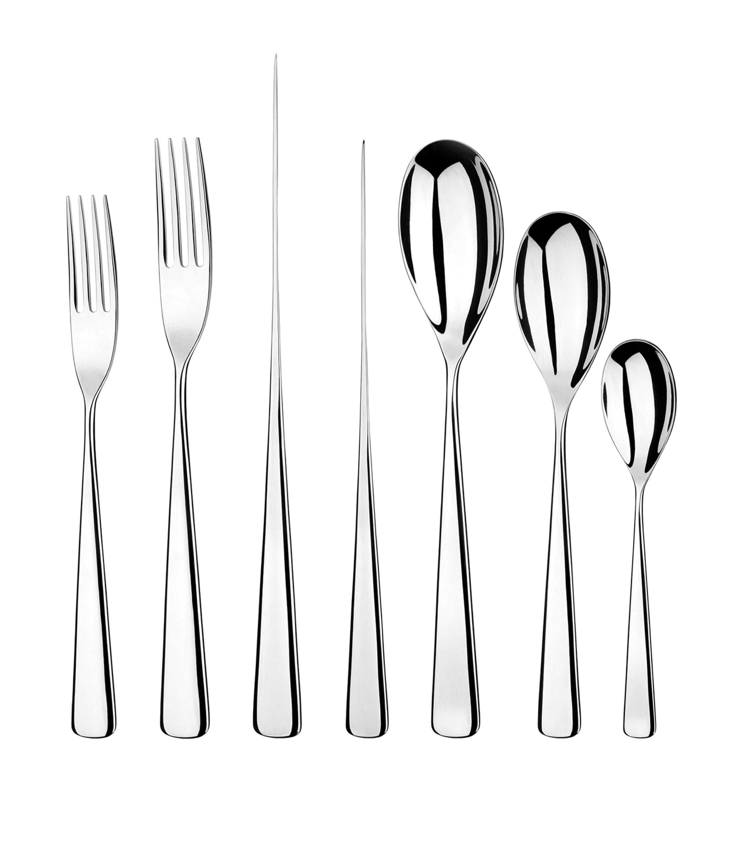 Shop Studio William Karri Stainless Steel 56-piece Cutlery Set In Metallic