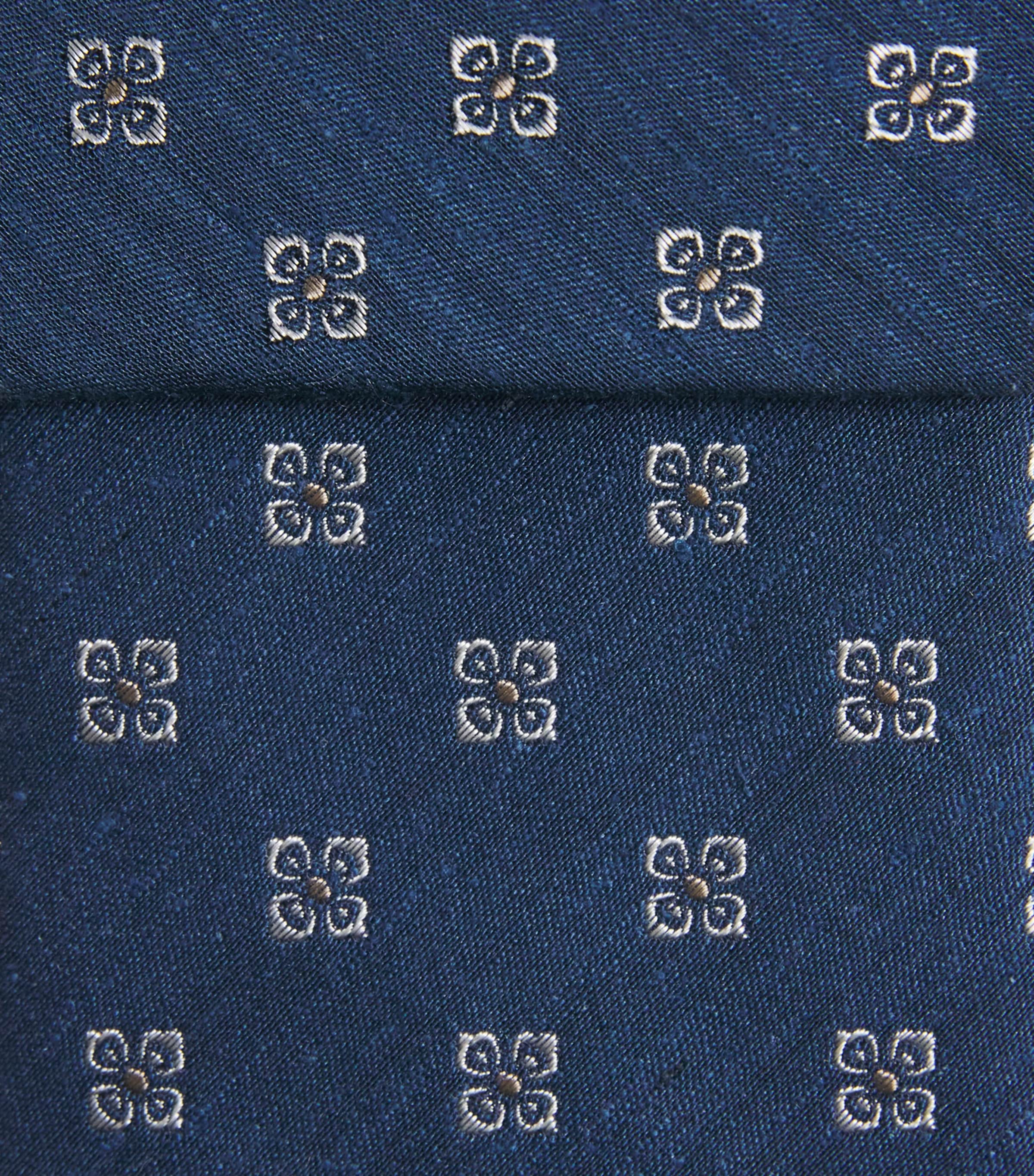 Isaia Silk Floral Tie Image 3