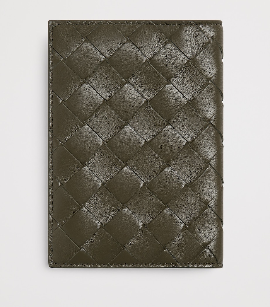 Leather Intrecciato Passport Holder 3240 Image 3