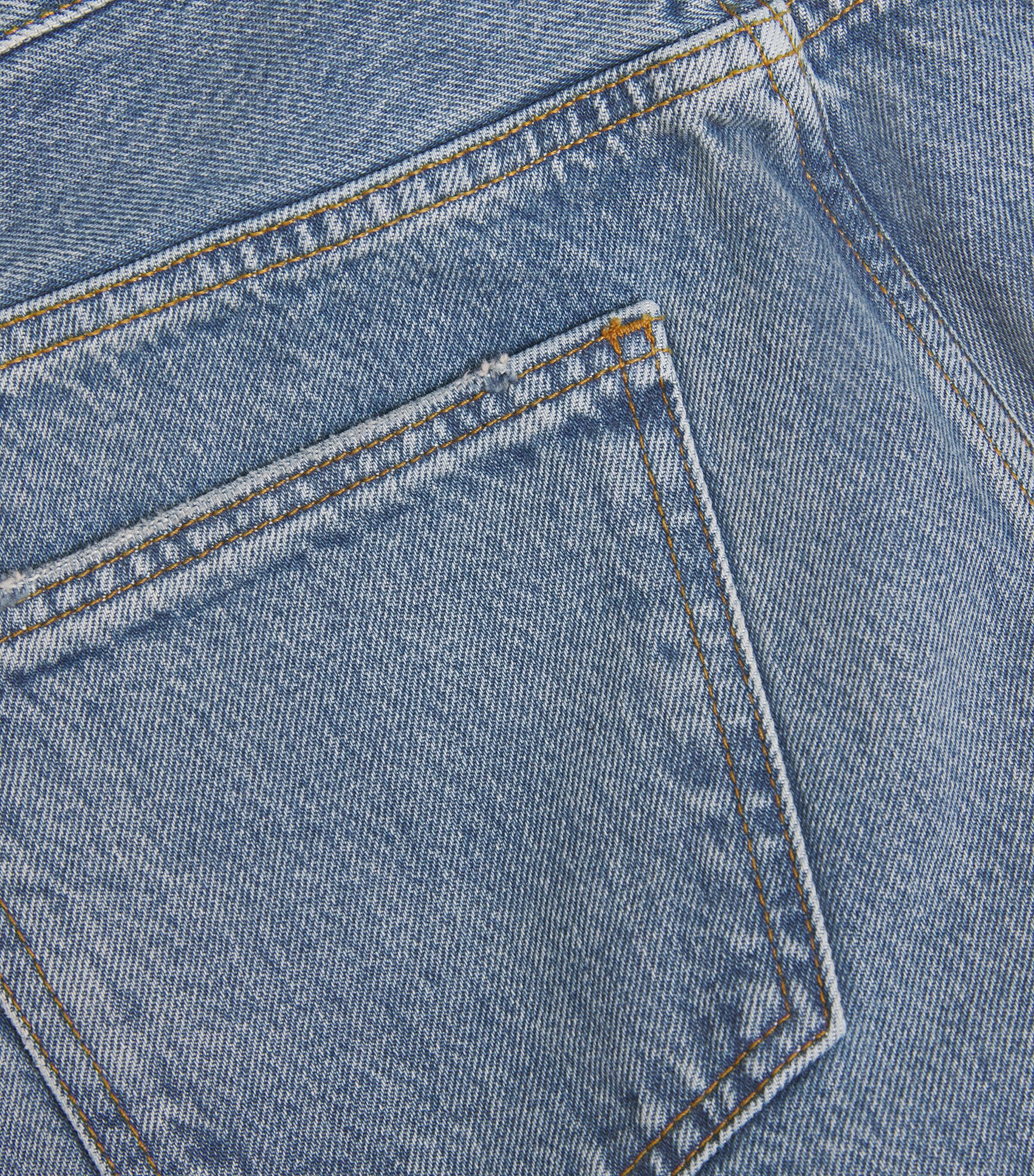 FRAME Mens Organic Cotton The Boxy Jeans Abbey Image 5