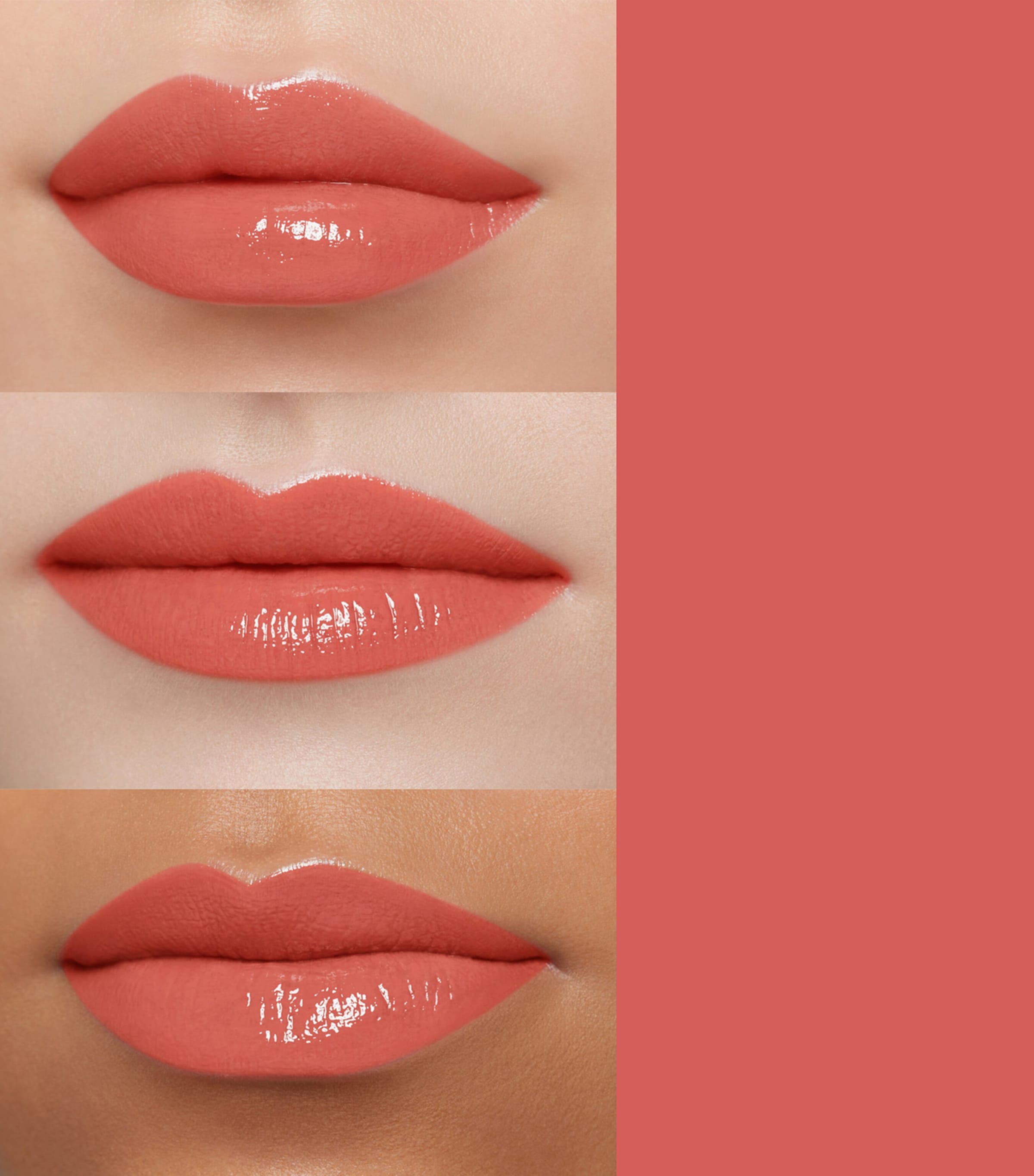 Clé de Peau Beauté Cream Rouge Shine Lipstick Plumeria Apricot Image 3