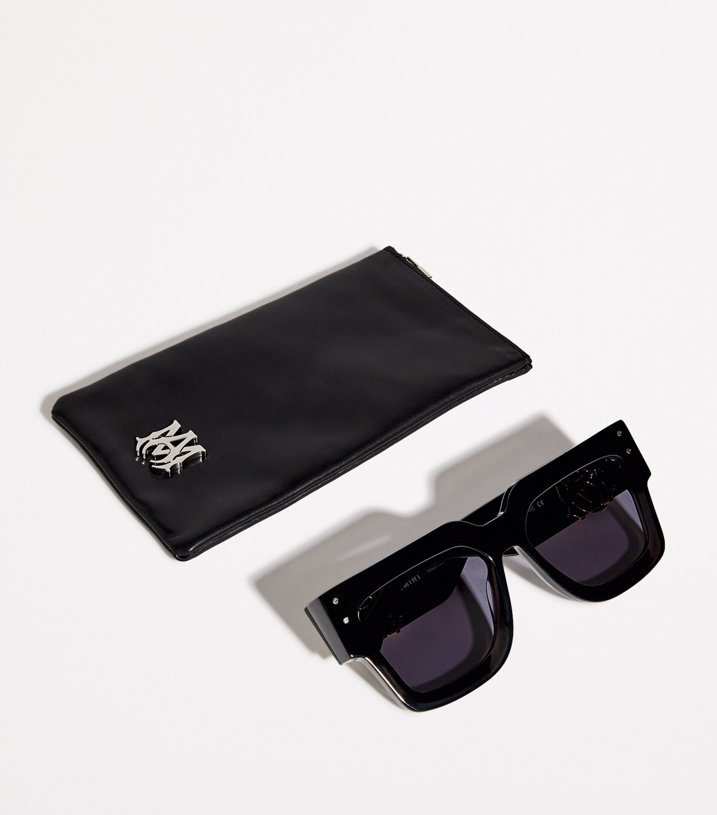 AMIRI Black Acetate Jumbo MA Sunglasses | Harrods BM