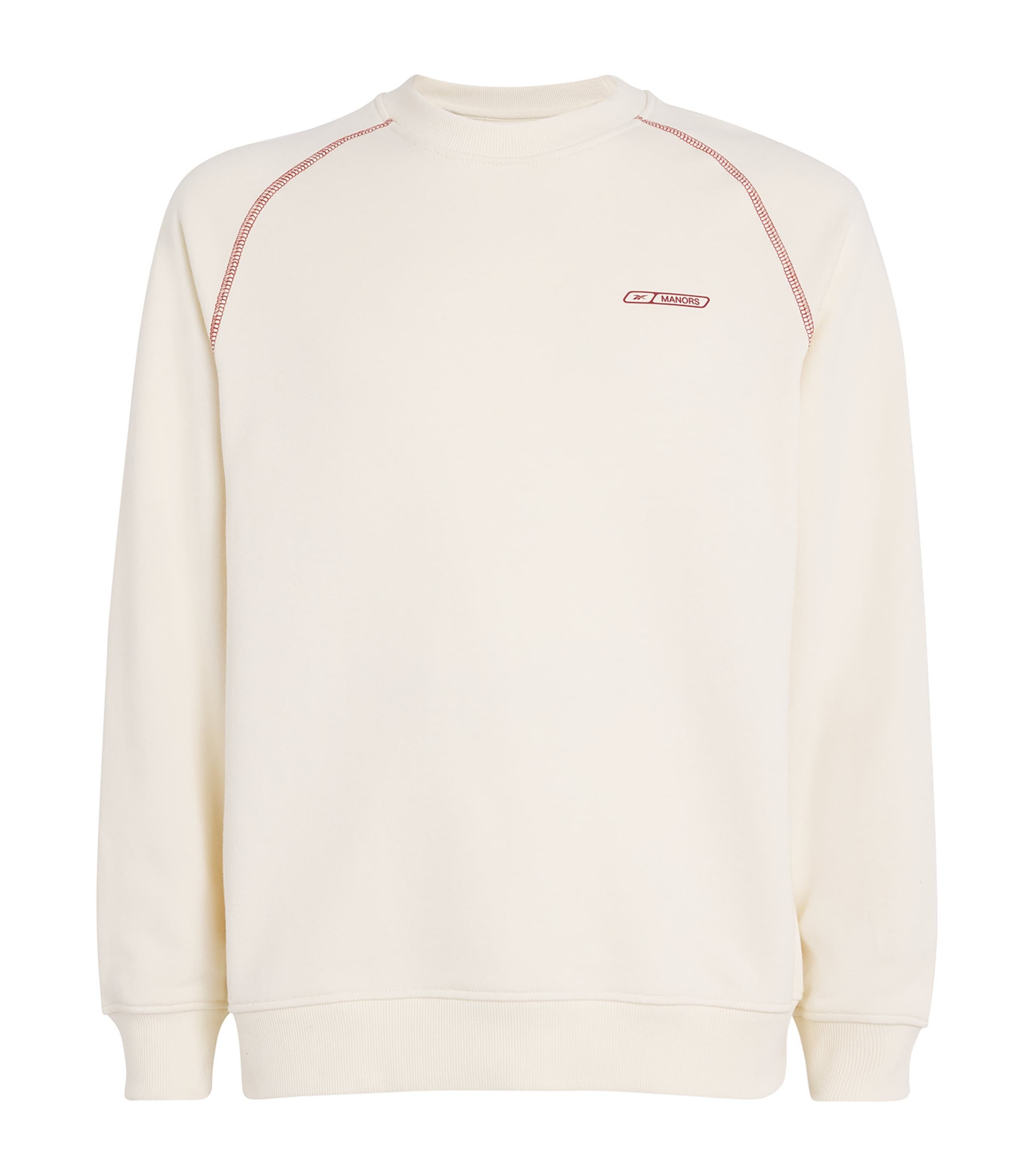Manors X Reebok Logo Sweatshirt In Neutral
