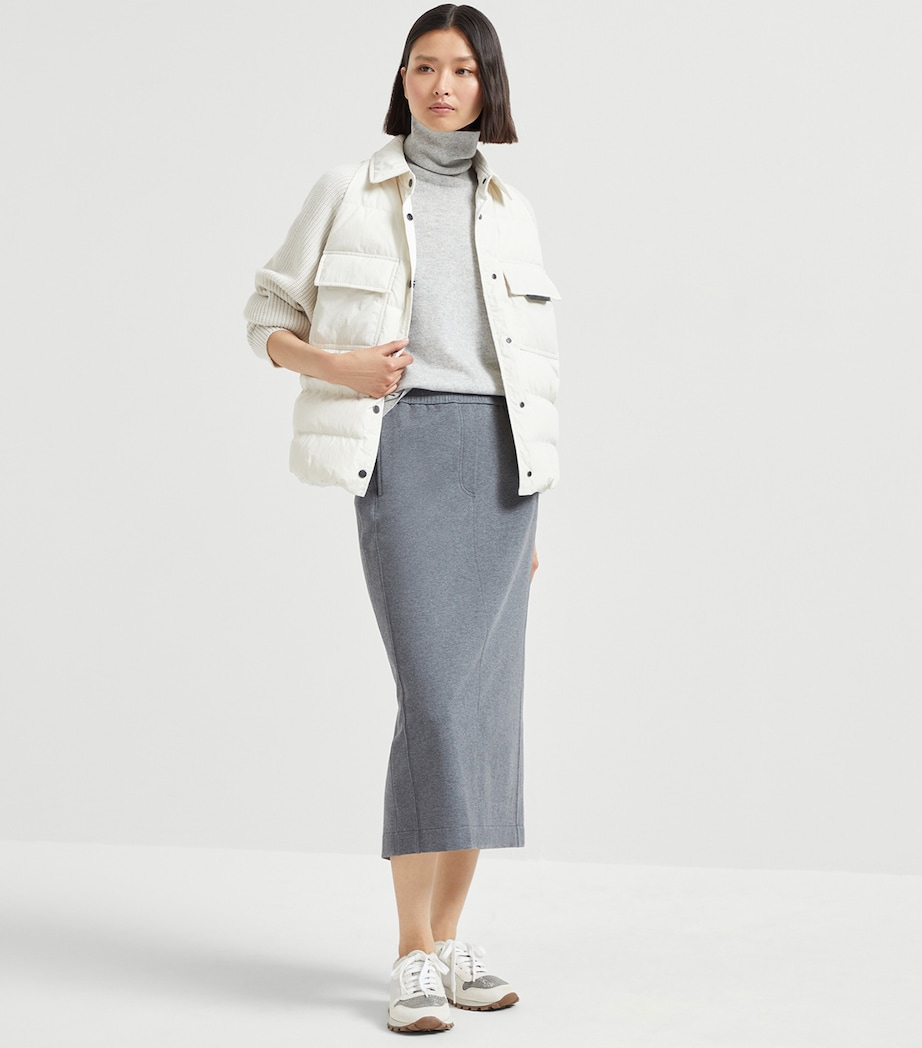 Cashmere High-Neck Sweater C072 Image 4