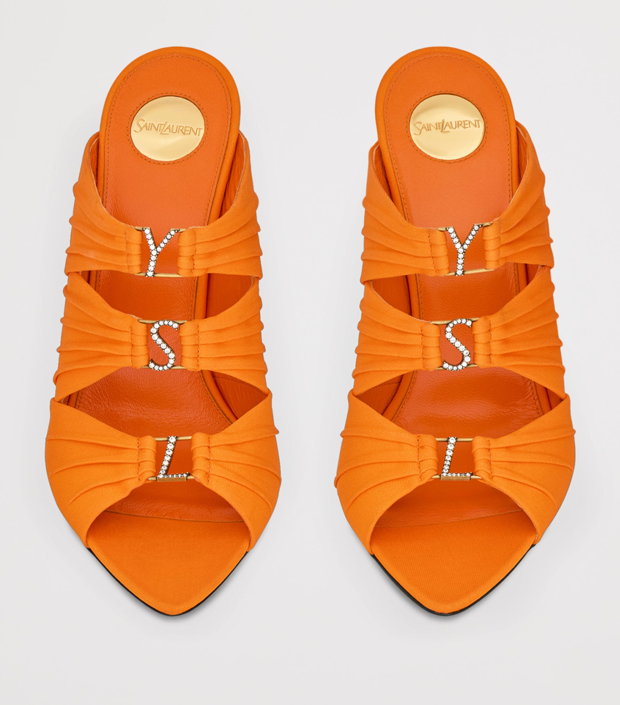 Satin Emilie Mules 110 7534 Image 2