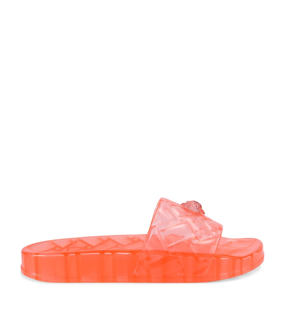 Kurt Geiger London Jelly Meena Slides Pink Comb Image 1